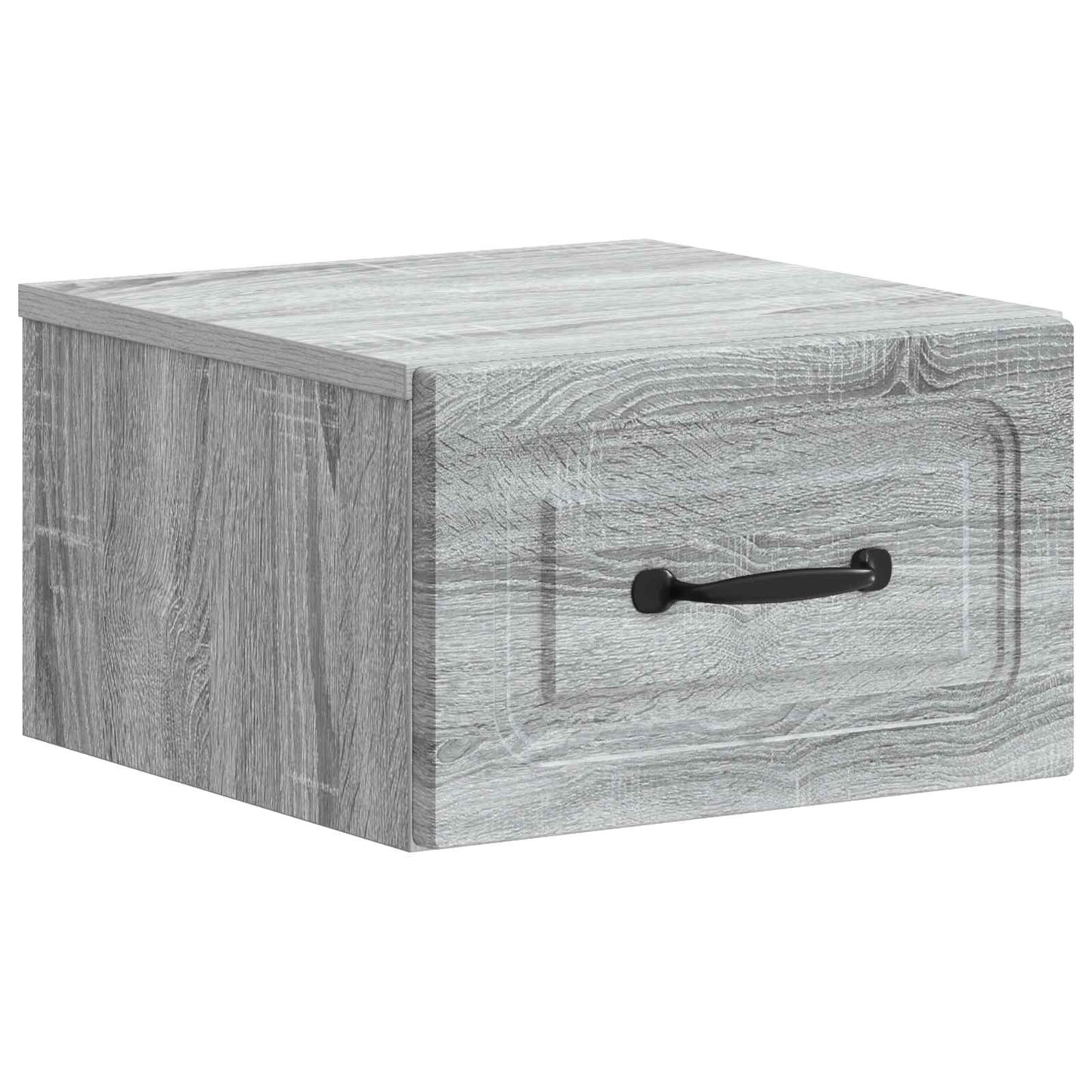vidaXL Τοίχου Κρεμαστό Κομοδίνο 2 τμχ. Γκρι Sonoma 34,5 x 33 x 20 εκ.