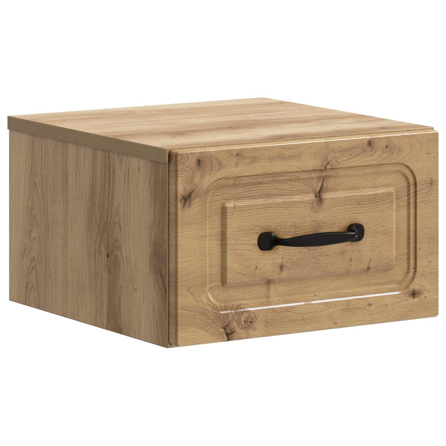 vidaXL Τοίχου Κρεμαστό Κομοδίνο 2 τμχ. Artisan Δρυς 34,5 x 33 x 20 εκ.
