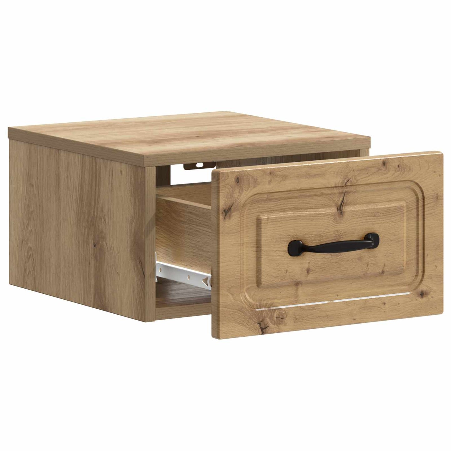vidaXL Τοίχου Κρεμαστό Κομοδίνο 2 τμχ. Artisan Δρυς 34,5 x 33 x 20 εκ.