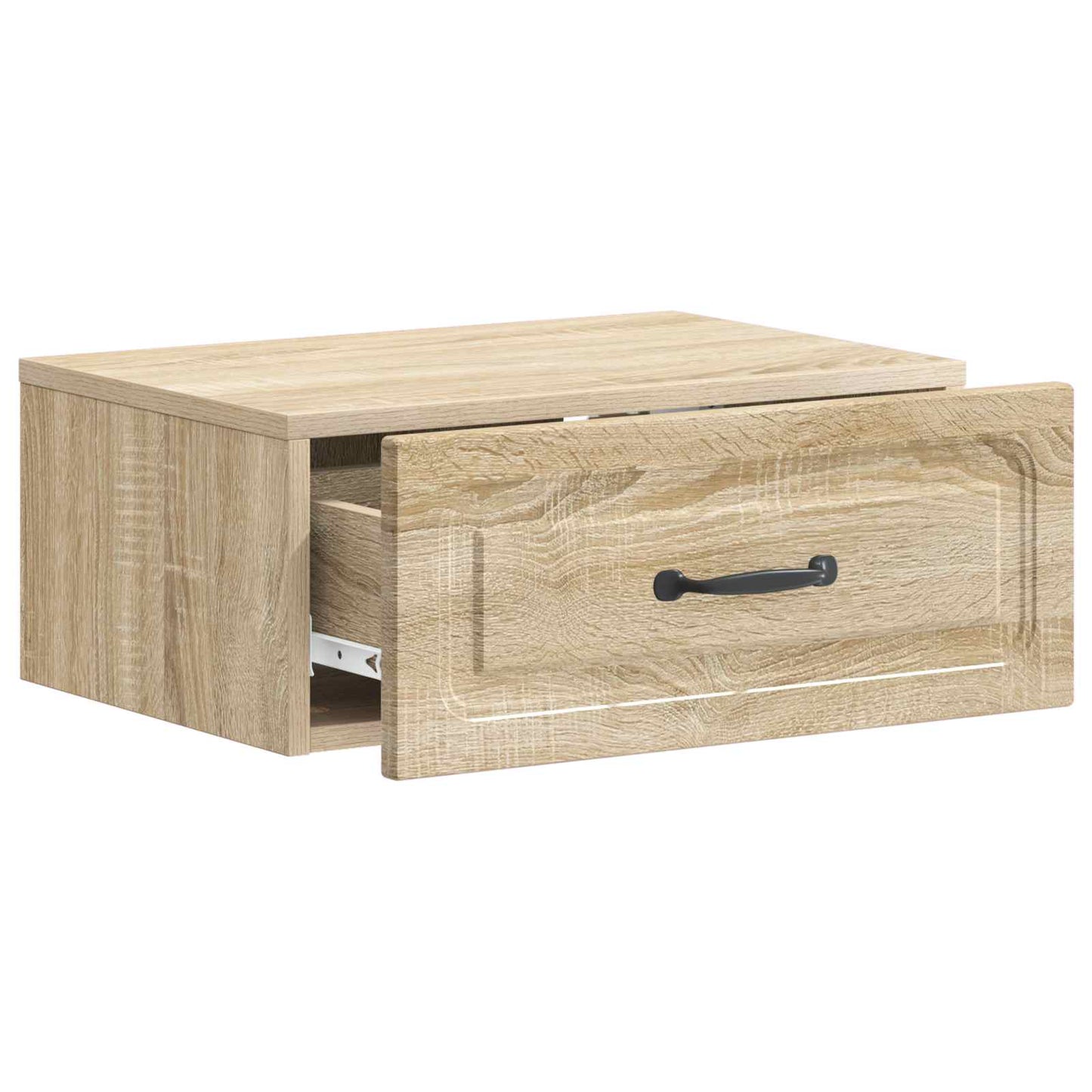 vidaXL Τοίχου Κρεμαστό Κομοδίνο 2 τμχ. Sonoma Δρυς 49 x 34,5 x 20 εκ.