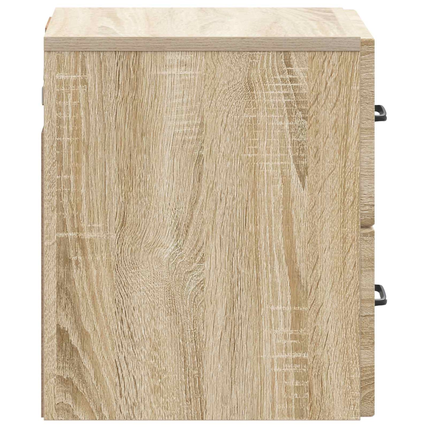 vidaXL Τοίχου Κρεμαστό Κομοδίνο Sonoma Δρυς 34,5 x 33 x 40 εκ