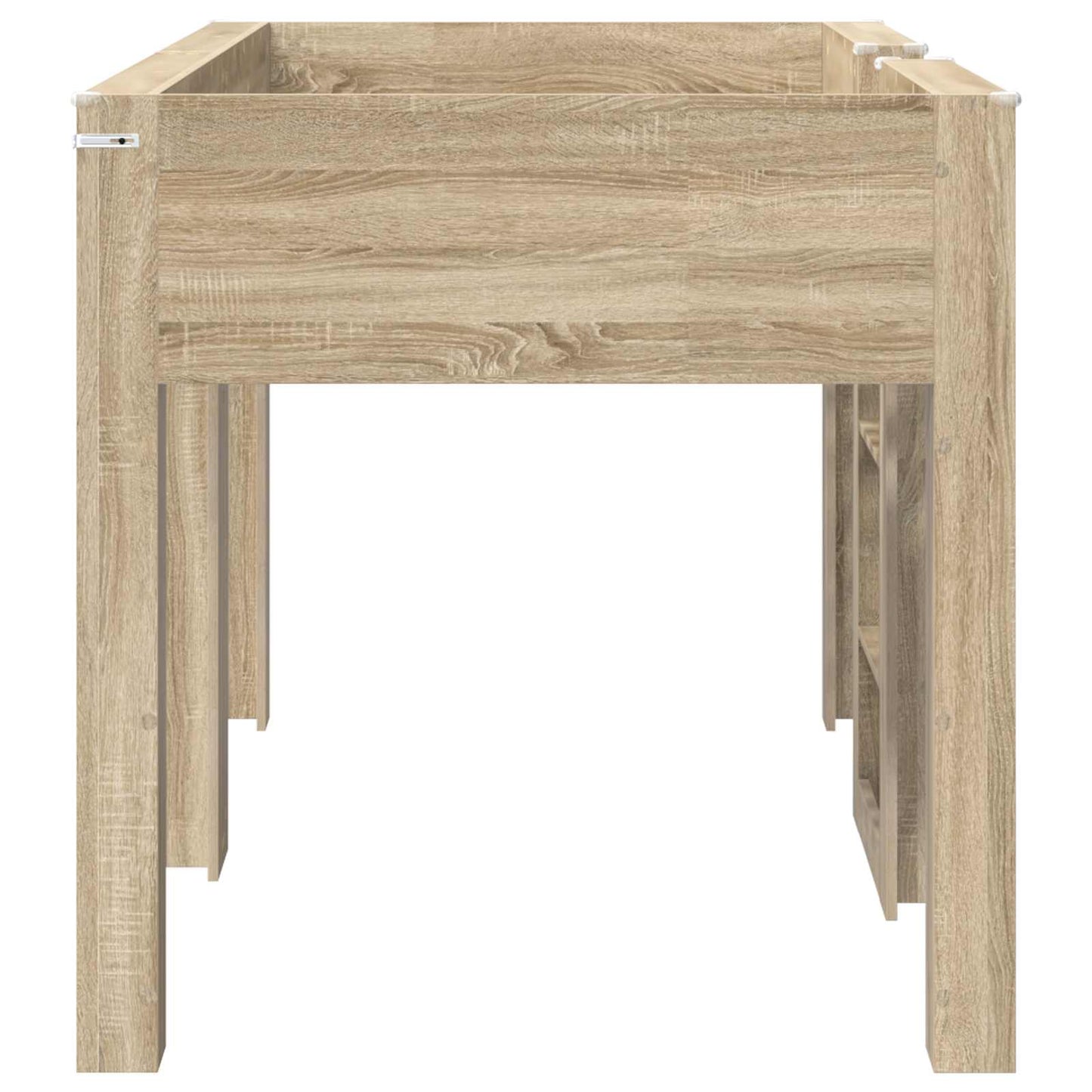 vidaXL Κρεβάτι Κουκέτα για Παιδιά Δρύς Sonoma 90 x 190 cm