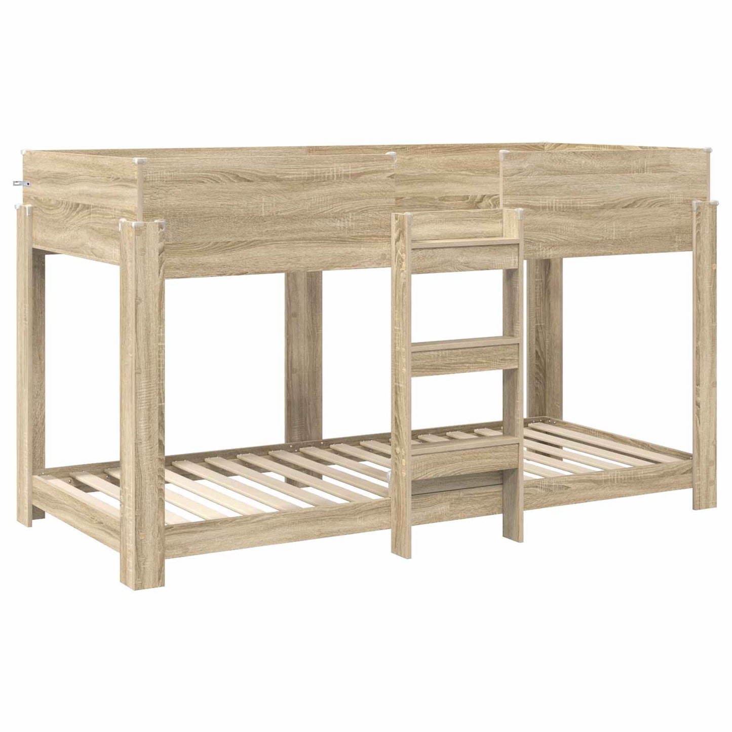 vidaXL Κρεβάτι Κουκέτα για Παιδιά Δρύς Sonoma 90 x 200 cm