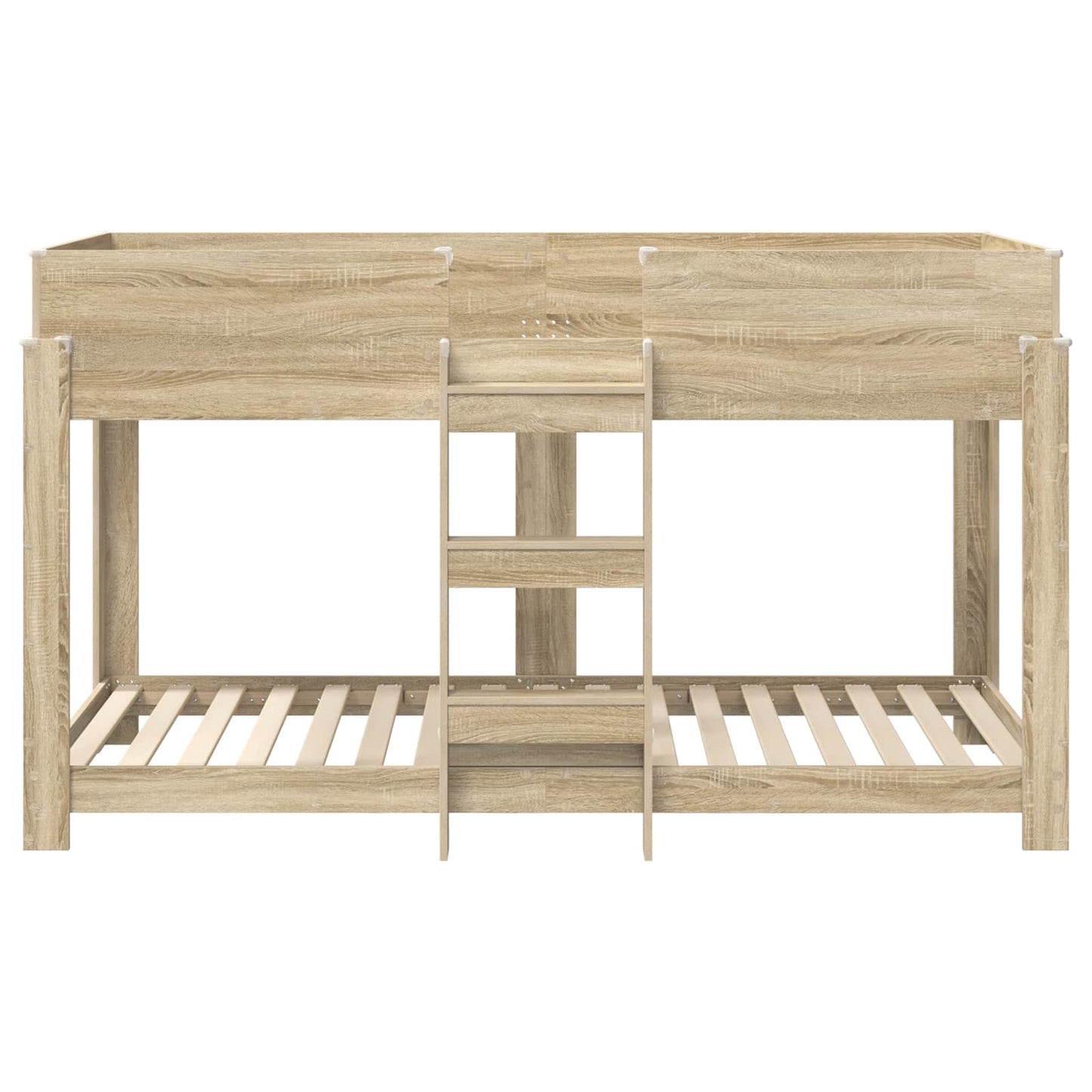 vidaXL Κρεβάτι Κουκέτα για Παιδιά Δρύς Sonoma 90 x 200 cm