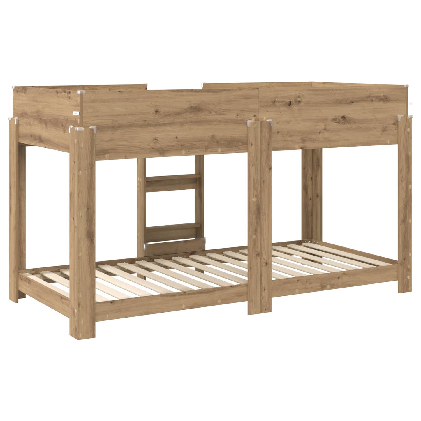 vidaXL Κρεβάτι Κουκέτα για Παιδιά Artisan Oak 90 x 200 cm