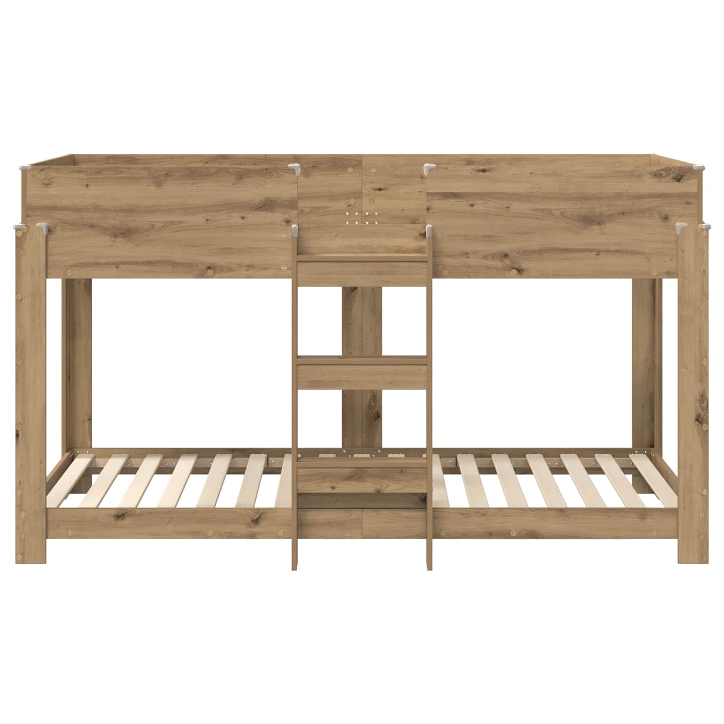 vidaXL Κρεβάτι Κουκέτα για Παιδιά Artisan Oak 90 x 200 cm