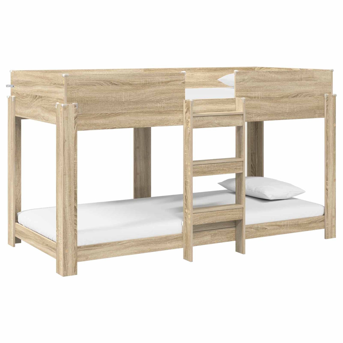 vidaXL Κρεβάτι Κουκέτα για Παιδιά Δρύς Sonoma 80 x 200 cm