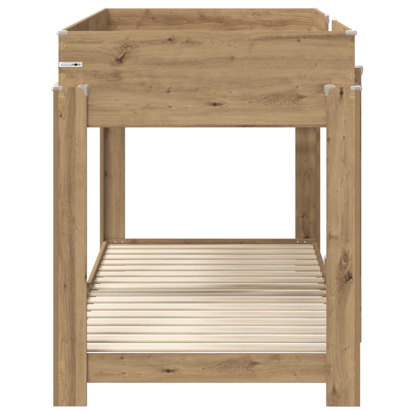 vidaXL Κρεβάτι Κουκέτα για Παιδιά Artisan Oak 80 x 200 cm