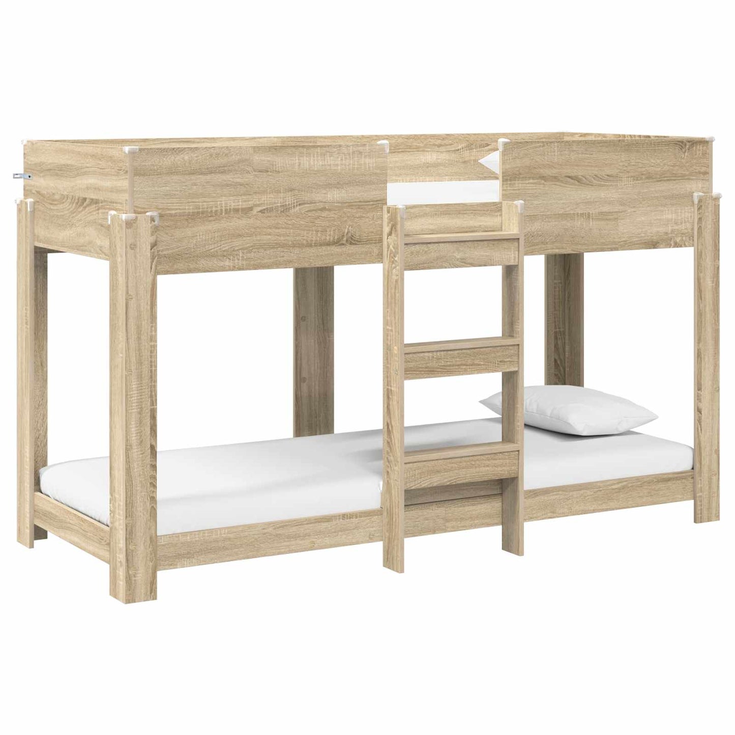 vidaXL Κρεβάτι Κουκέτα για Παιδιά Δρύς Sonoma 75 x 190 cm