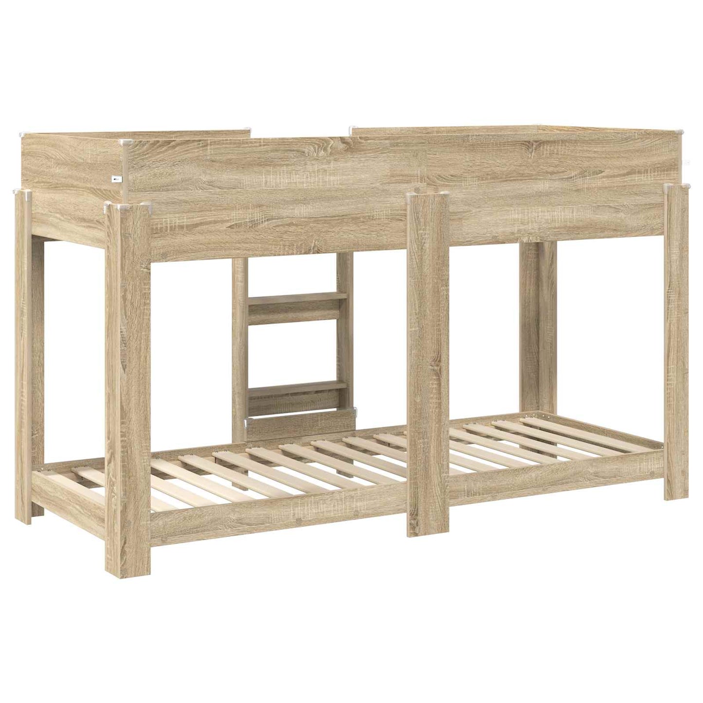 vidaXL Κρεβάτι Κουκέτα για Παιδιά Δρύς Sonoma 75 x 190 cm