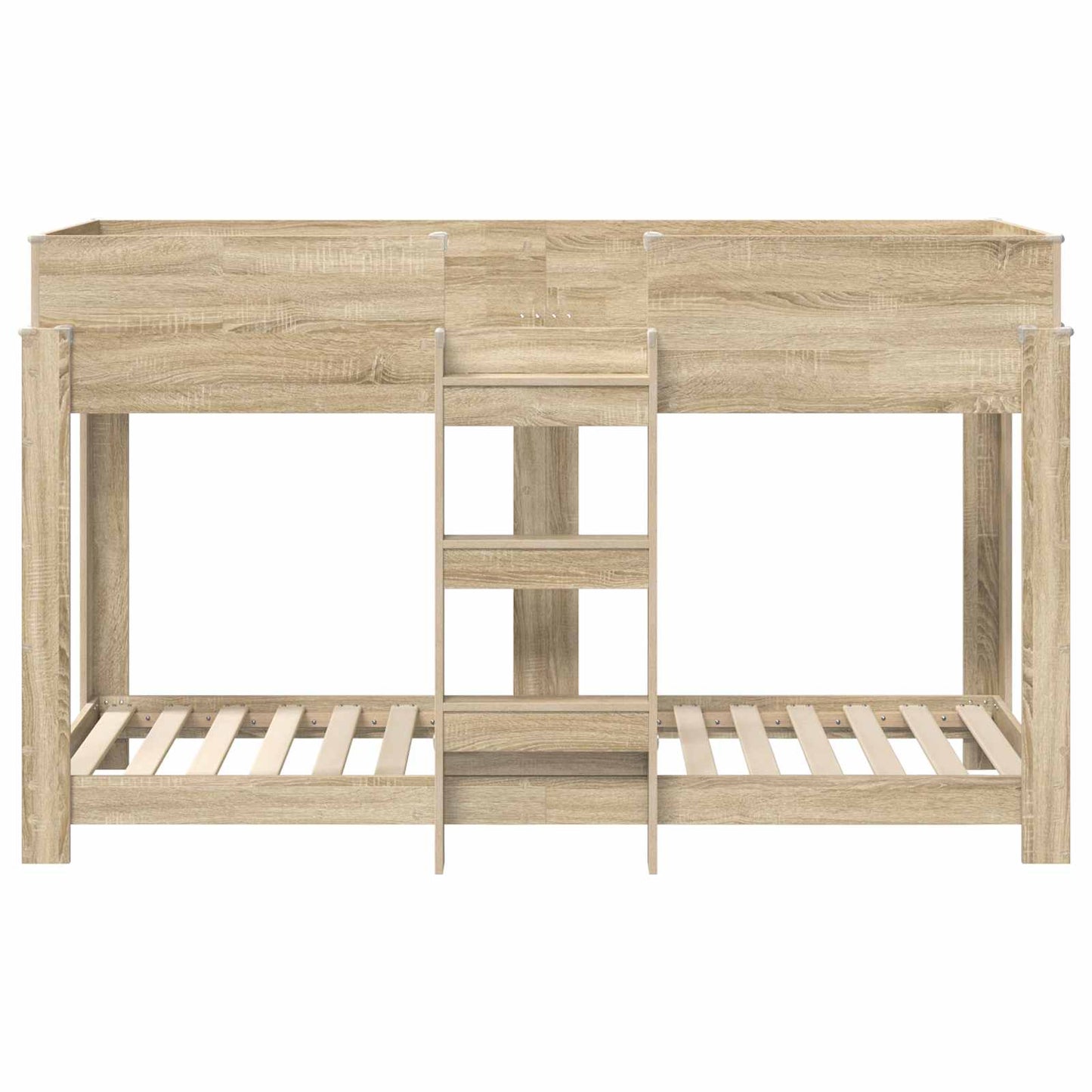 vidaXL Κρεβάτι Κουκέτα για Παιδιά Δρύς Sonoma 75 x 190 cm