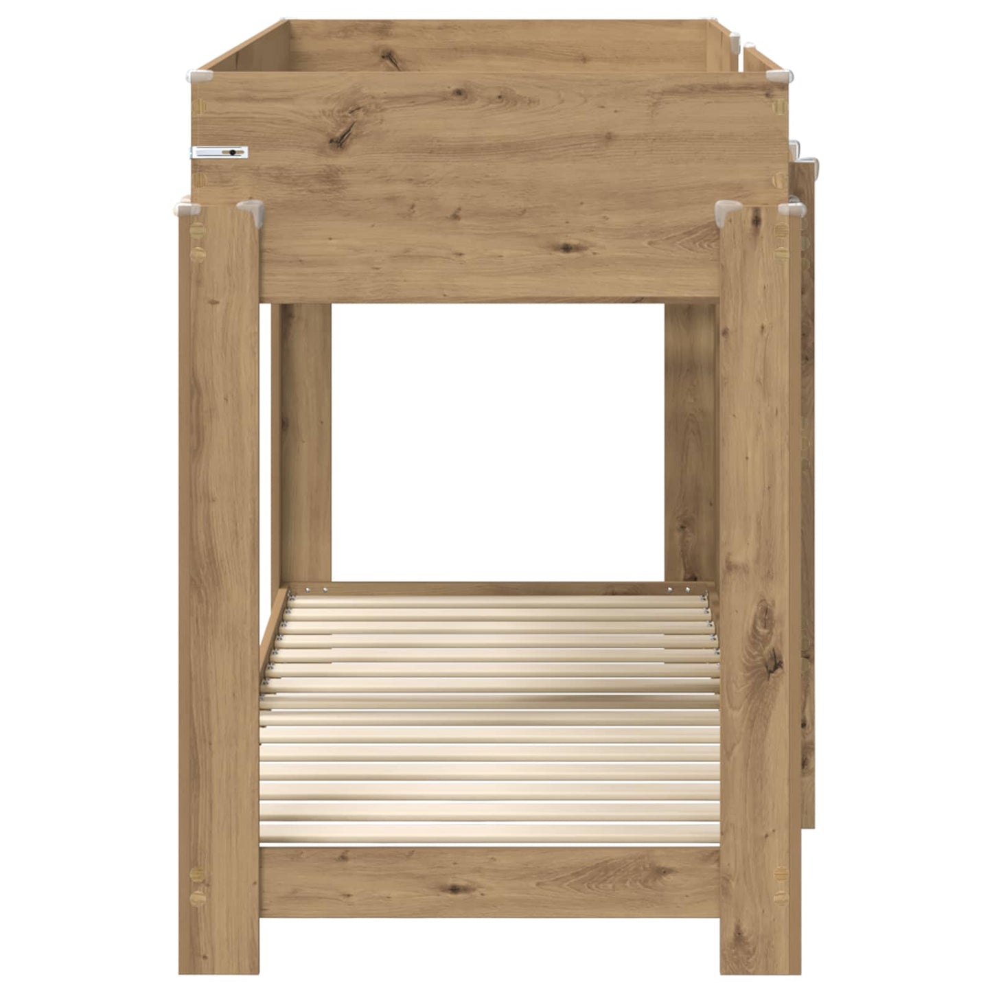 vidaXL Κρεβάτι Κουκέτα για Παιδιά Artisan Oak 75 x 190 cm