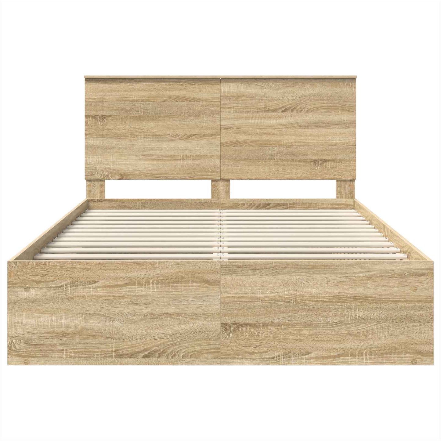 vidaXL Σκελετός Κρεβατιού Σονόμα 160 x 200 cm Στερεά ξυλεία πεύκου