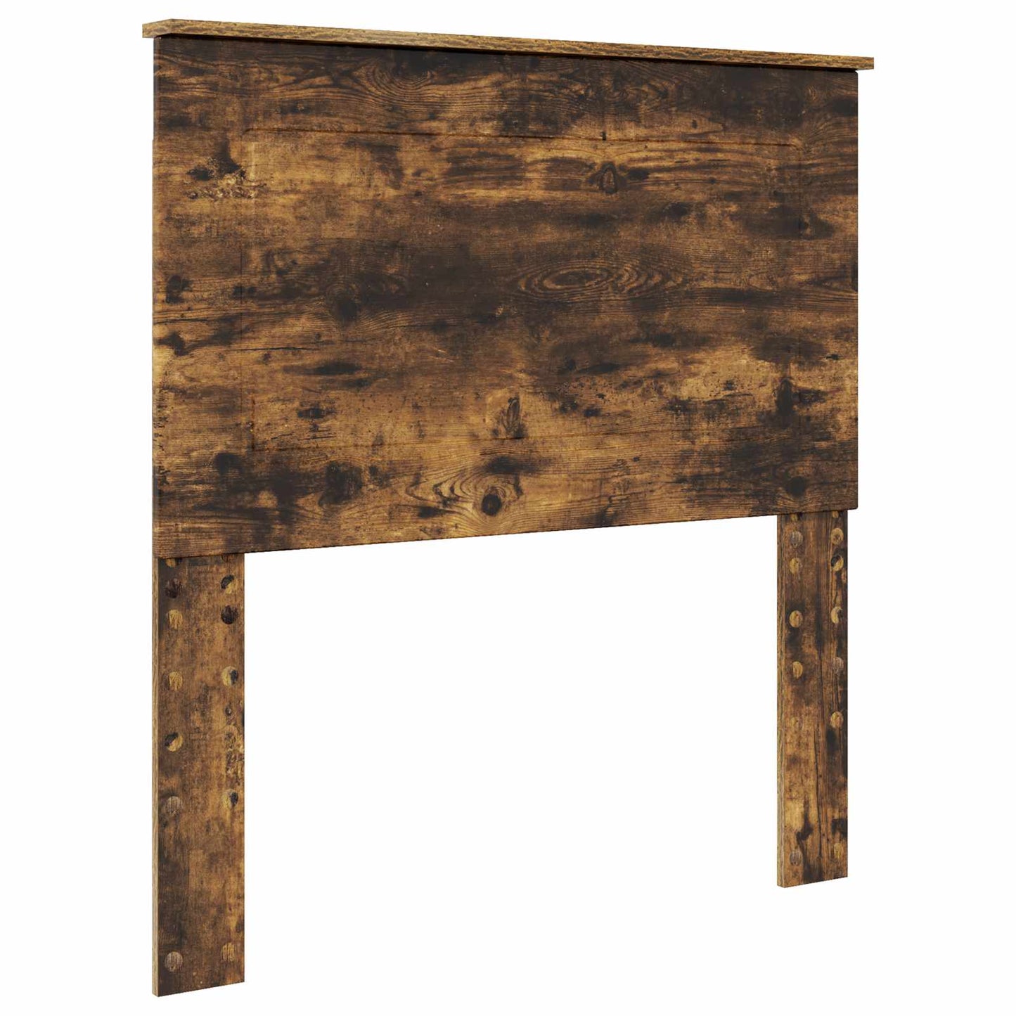 vidaXL Κρεβάτι Αποθήκης Καπνιστό Δρύς 90 x 200 cm Επεξεργασμένο ξύλο