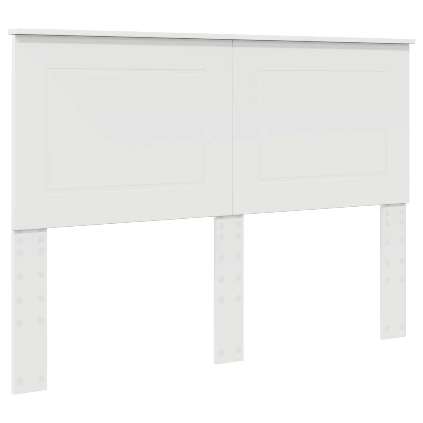 vidaXL Σκελετός Κρεβατιού Λευκό 140 x 200 cm Επεξεργασμένο ξύλο