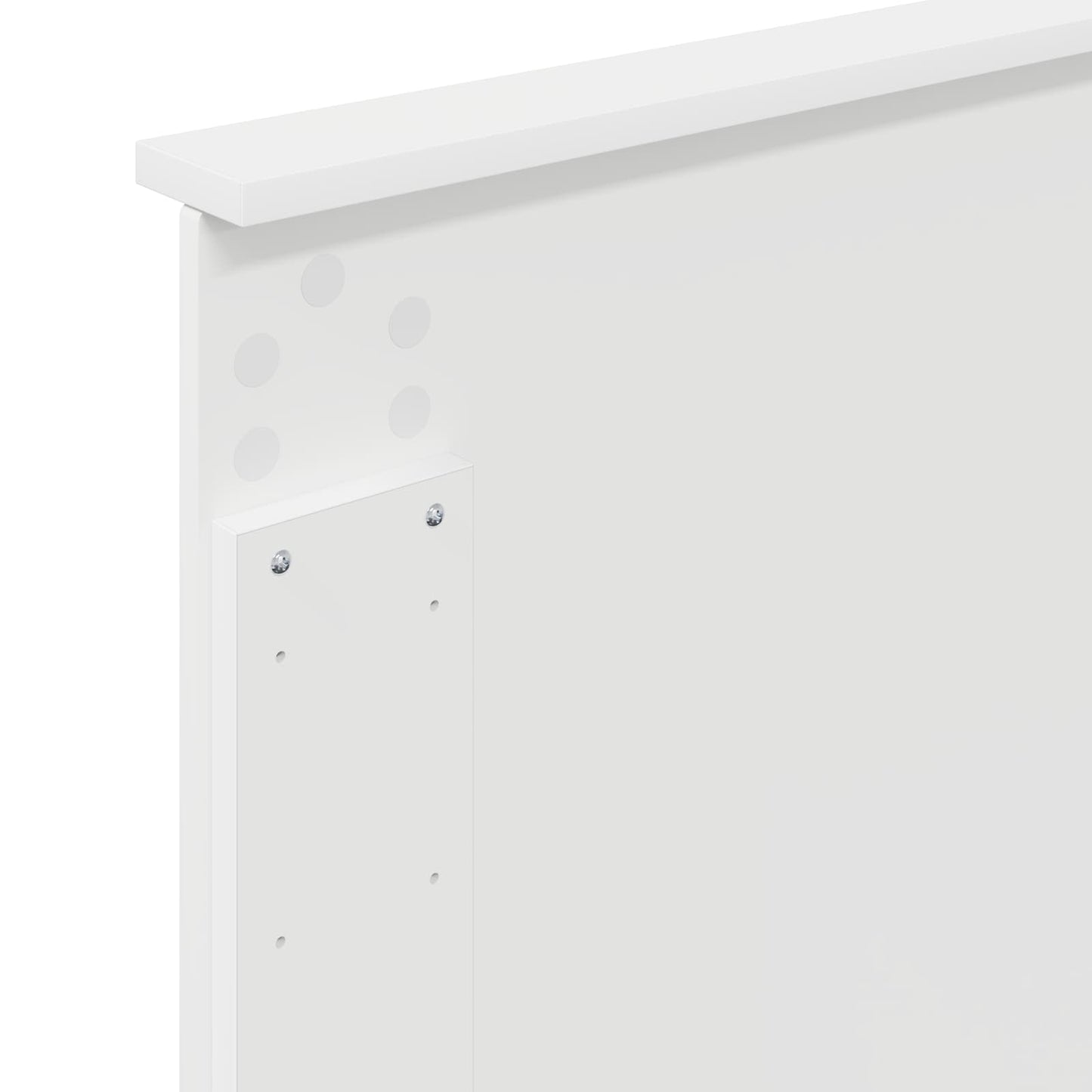 vidaXL Σκελετός Κρεβατιού Λευκό 90 x 190 cm Επεξεργασμένο ξύλο