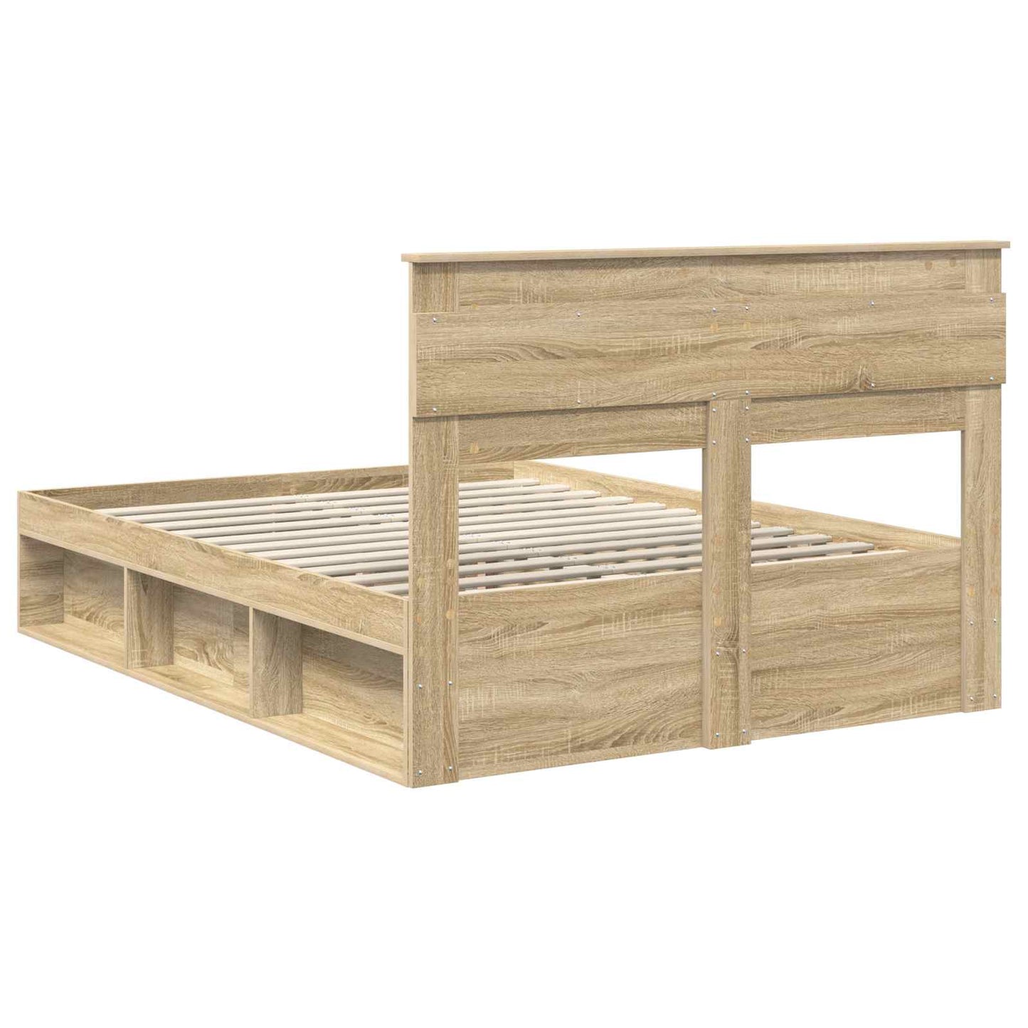 vidaXL Σκελετός Κρεβατιού Σονόμα 160 x 200 cm Στερεά ξυλεία πεύκου