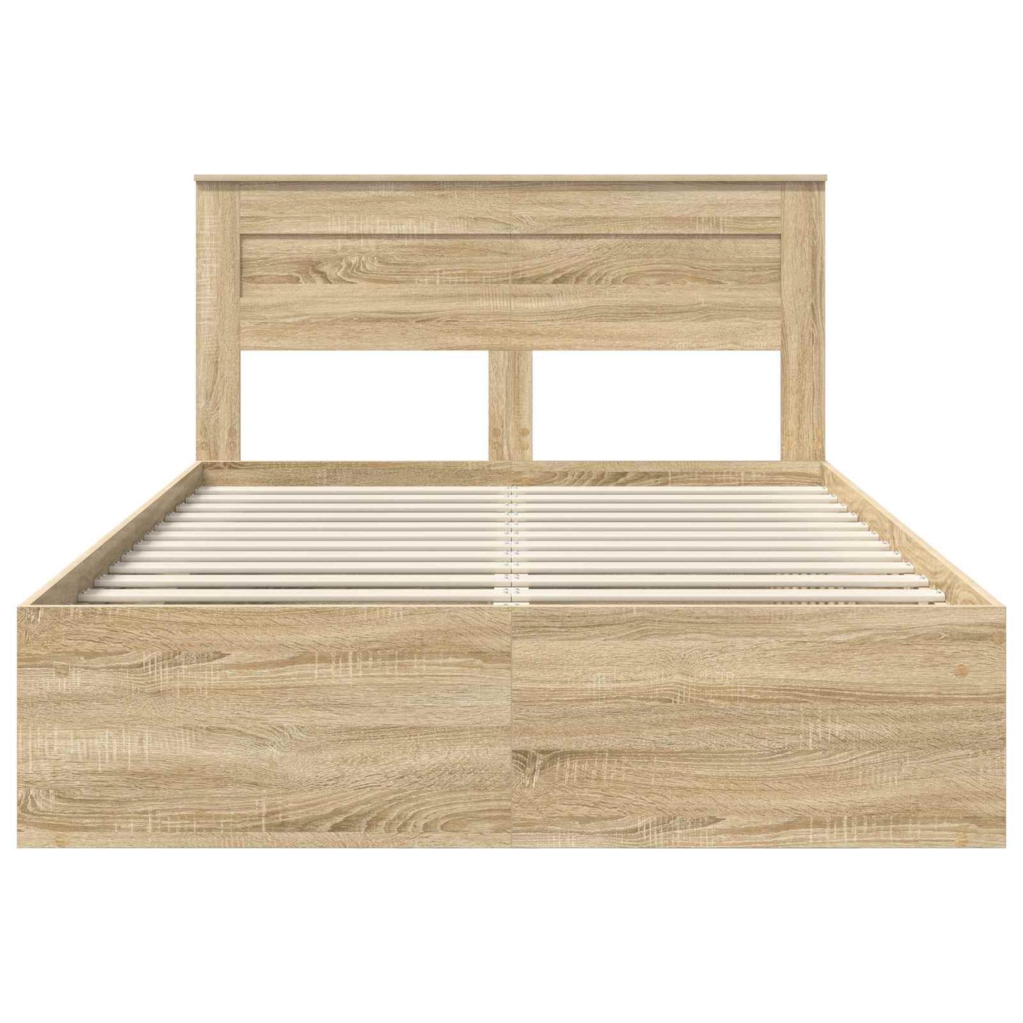 vidaXL Σκελετός Κρεβατιού Σονόμα 140 x 200 cm Στερεά ξυλεία πεύκου