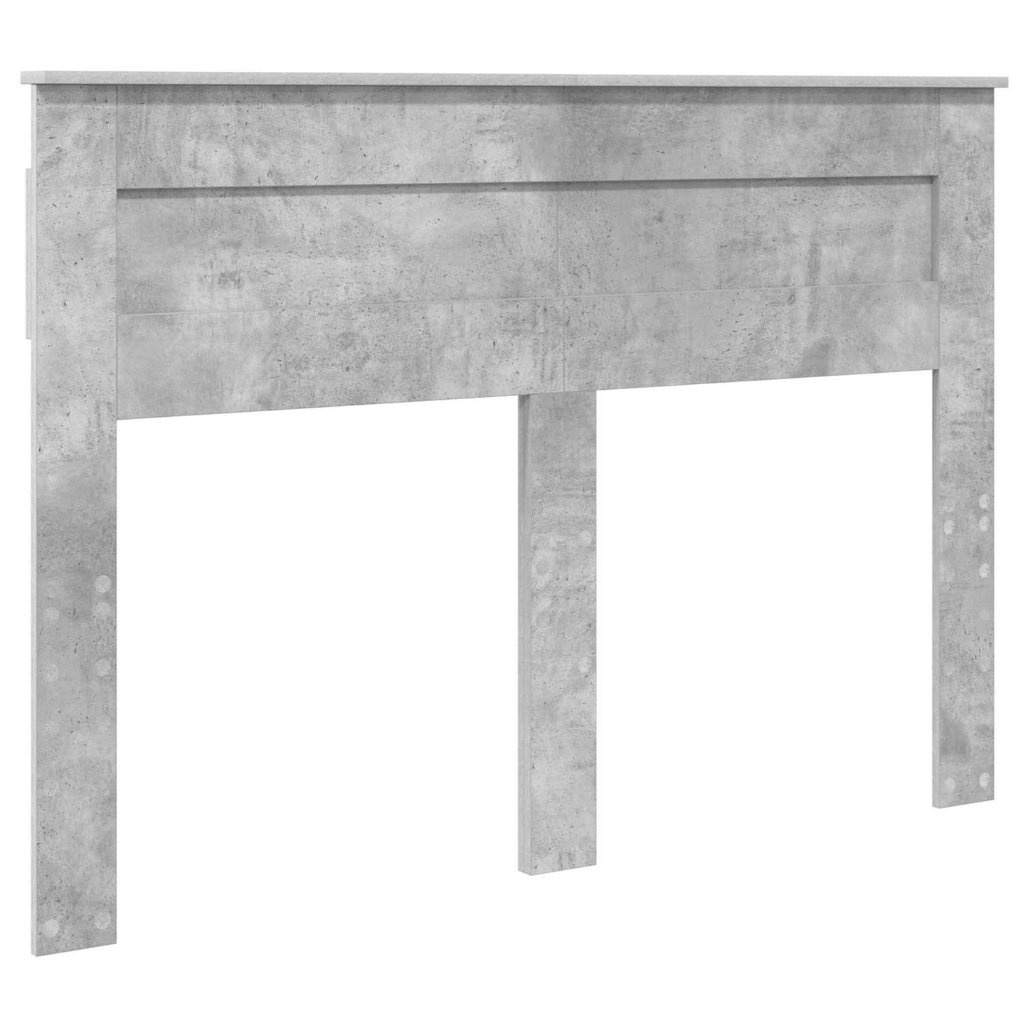 vidaXL Σκελετός Κρεβατιού Σκυρόδεμα 140 x 200 cm Στερεά ξυλεία πεύκου