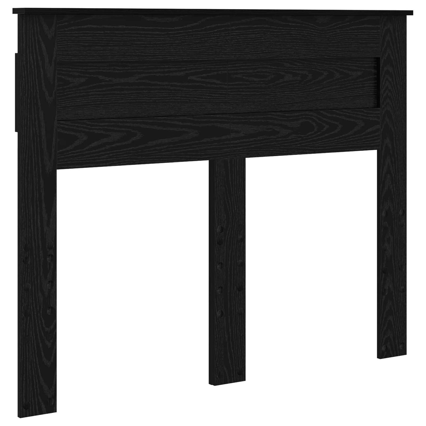 vidaXL Σκελετός Κρεβατιού Μαύρο 120 x 190 cm Στερεά ξυλεία πεύκου