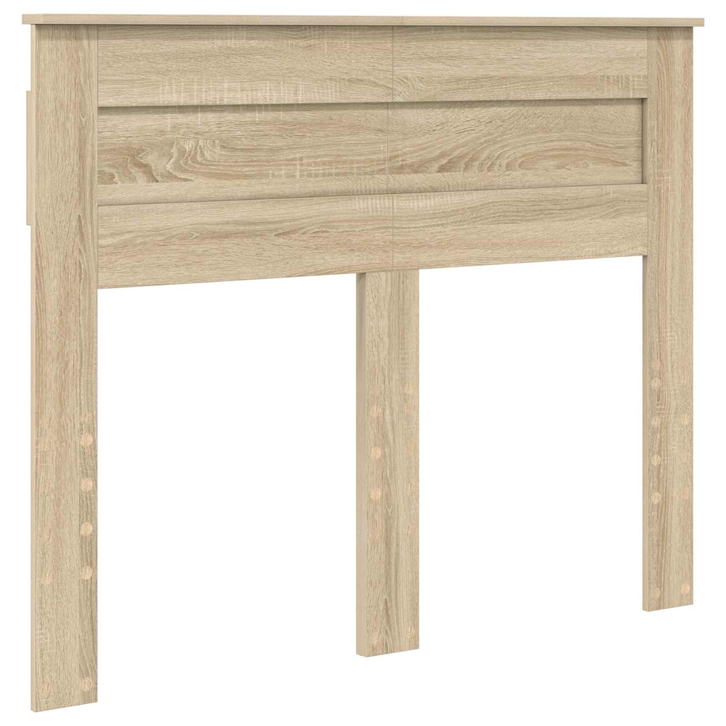 vidaXL Σκελετός Κρεβατιού Δρύς Sonoma 120 x 200 cm Μηχανήματος Ξύλο