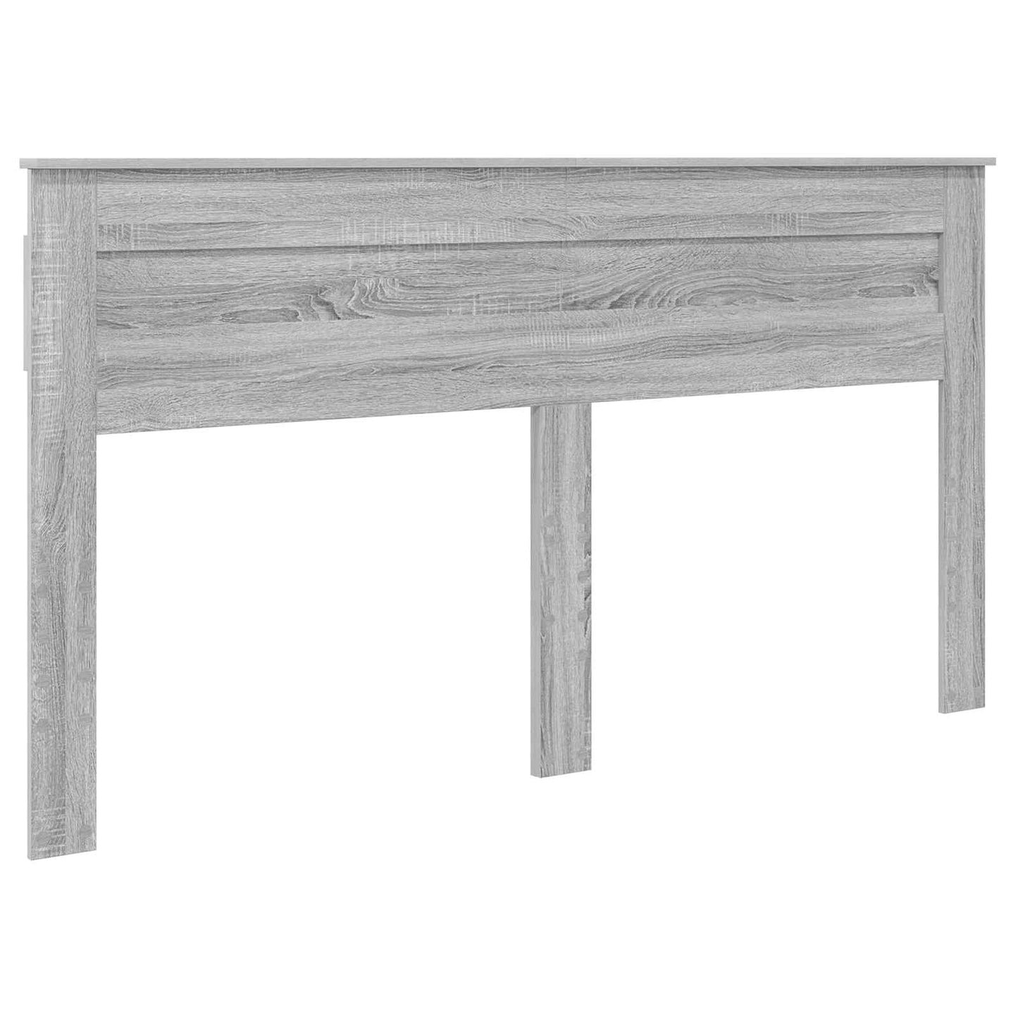 vidaXL Κρεβάτι Αποθήκης Γκρίζο Σονομα 180 x 200 cm Επεξεργασμένο ξύλο