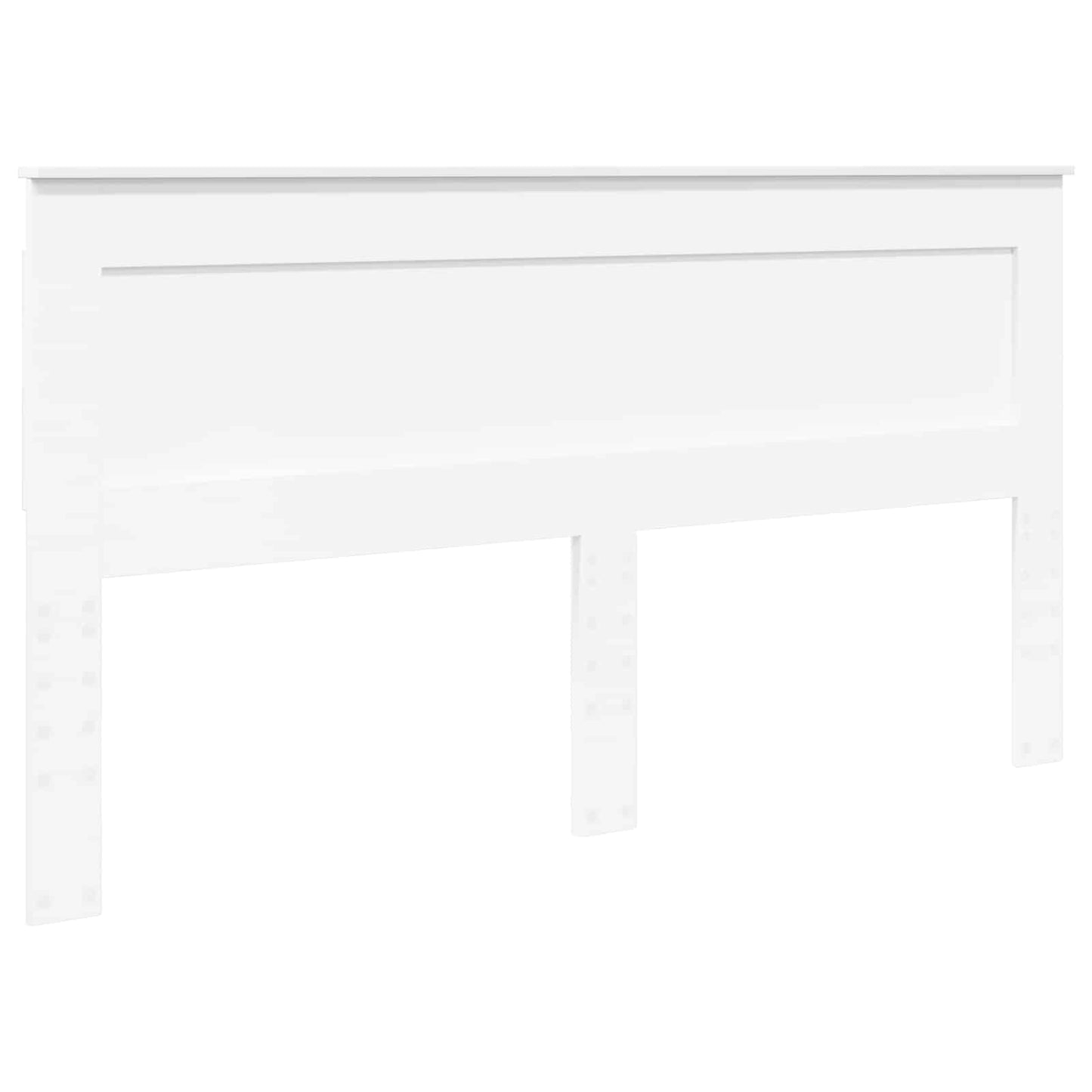 vidaXL Σκελετός Κρεβατιού Λευκό 200 x 200 cm Στερεά ξυλεία πεύκου