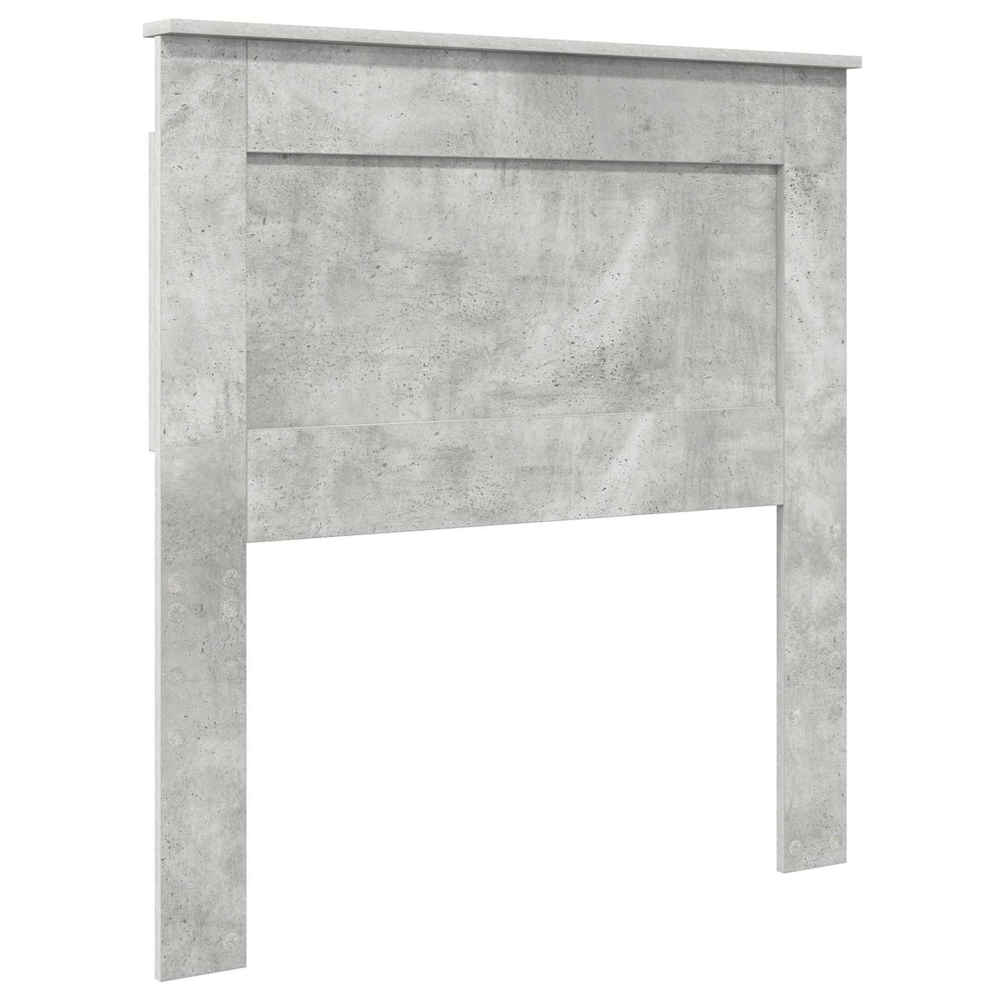 vidaXL Κρεβάτι Αποθήκης Σκυρόδεμα Γκρι 75 x 190 cm Επεξεργασμένο ξύλο
