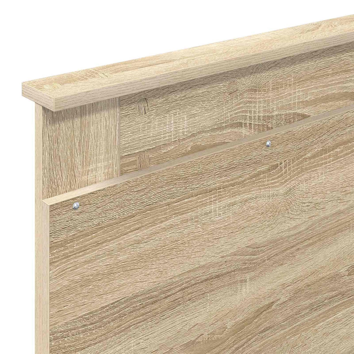 vidaXL Σκελετός Κρεβατιού Δρύς Sonoma 100 x 200 cm Επεξεργασμένο ξύλο