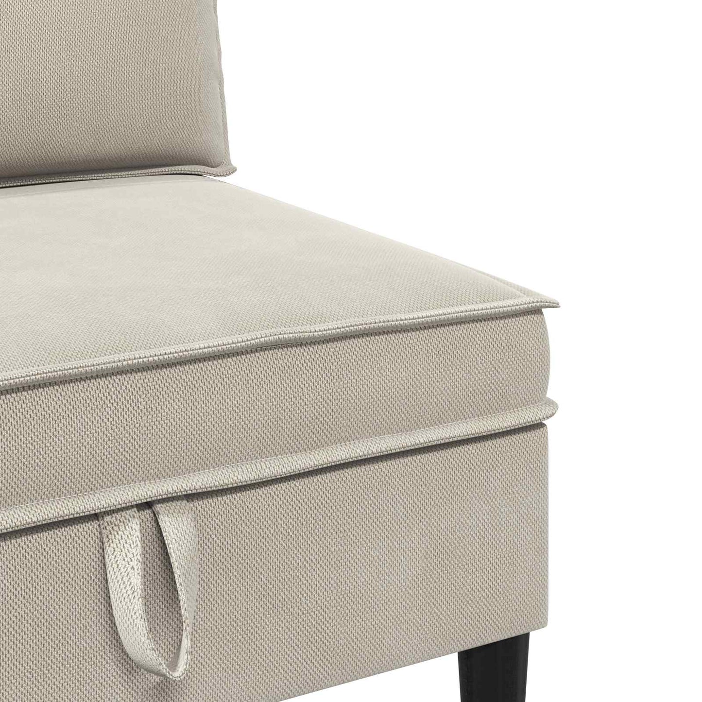 vidaXL Σετ Επίπλων Σαλονιού 3 pcs Βρώμη Ύφασμα