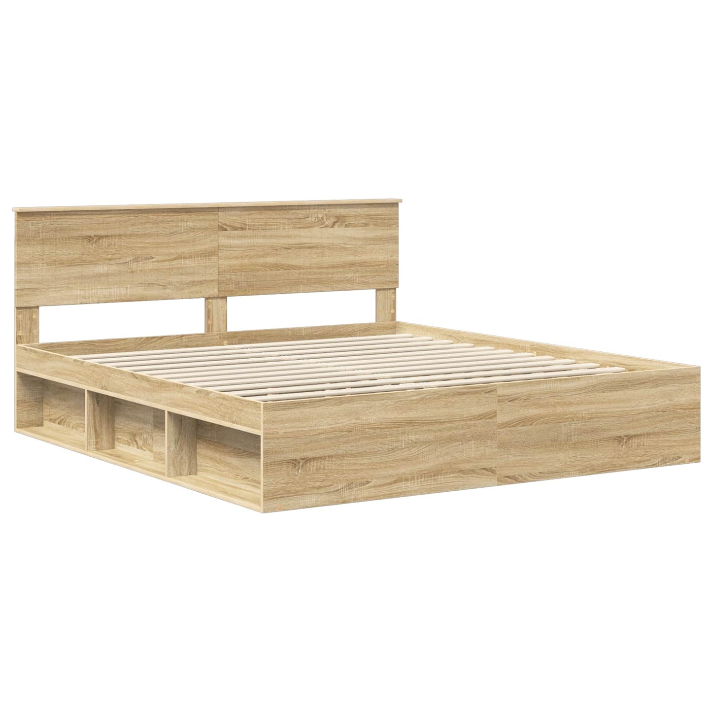 vidaXL Σκελετός Κρεβατιού Σονόμα 180 x 200 cm Στερεά ξυλεία πεύκου