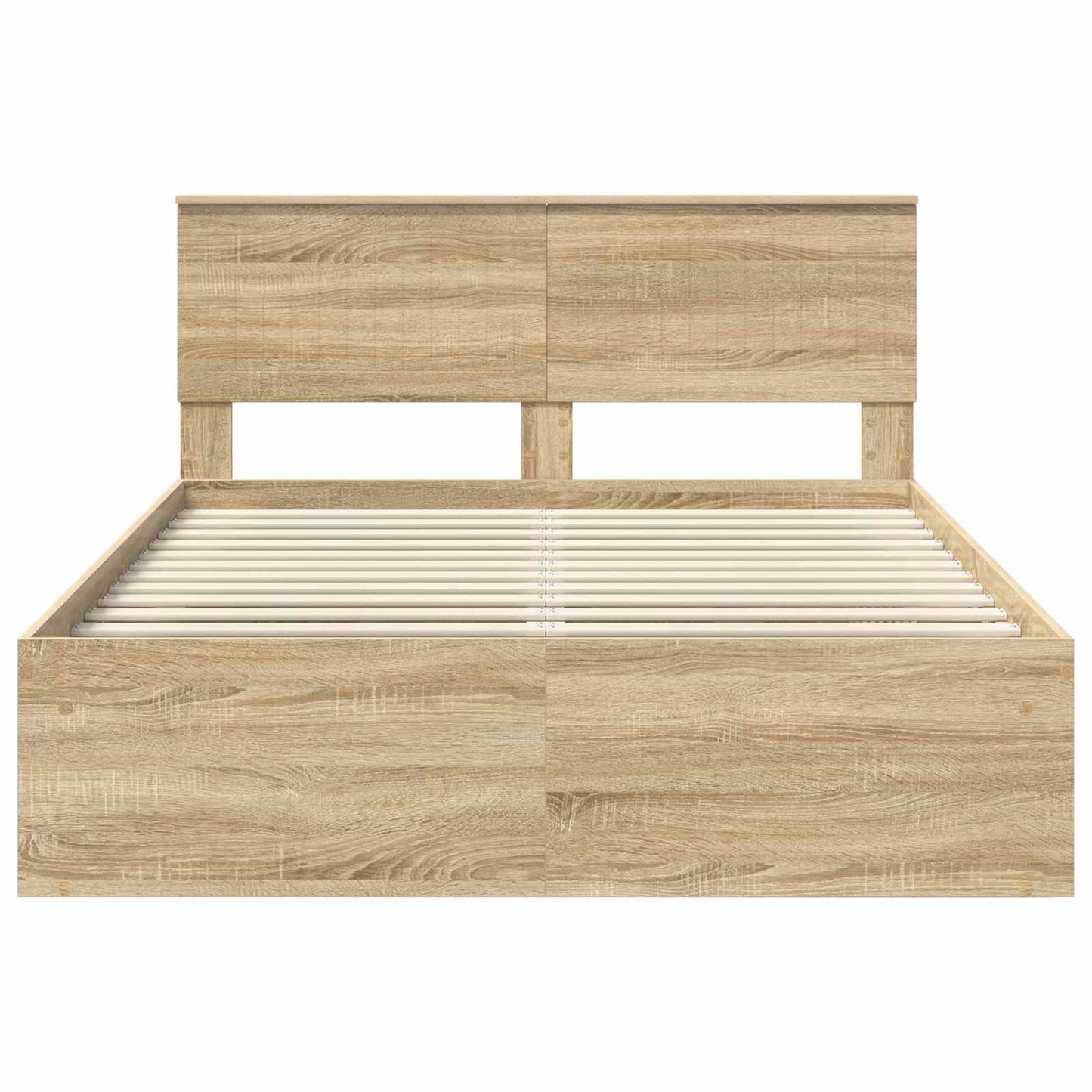 vidaXL Σκελετός Κρεβατιού Σονόμα 140 x 190 cm Στερεά ξυλεία πεύκου