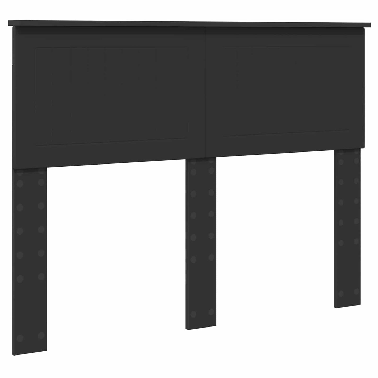 vidaXL Σκελετός Κρεβατιού Μαύρο 120 x 200 cm Στερεά ξυλεία πεύκου