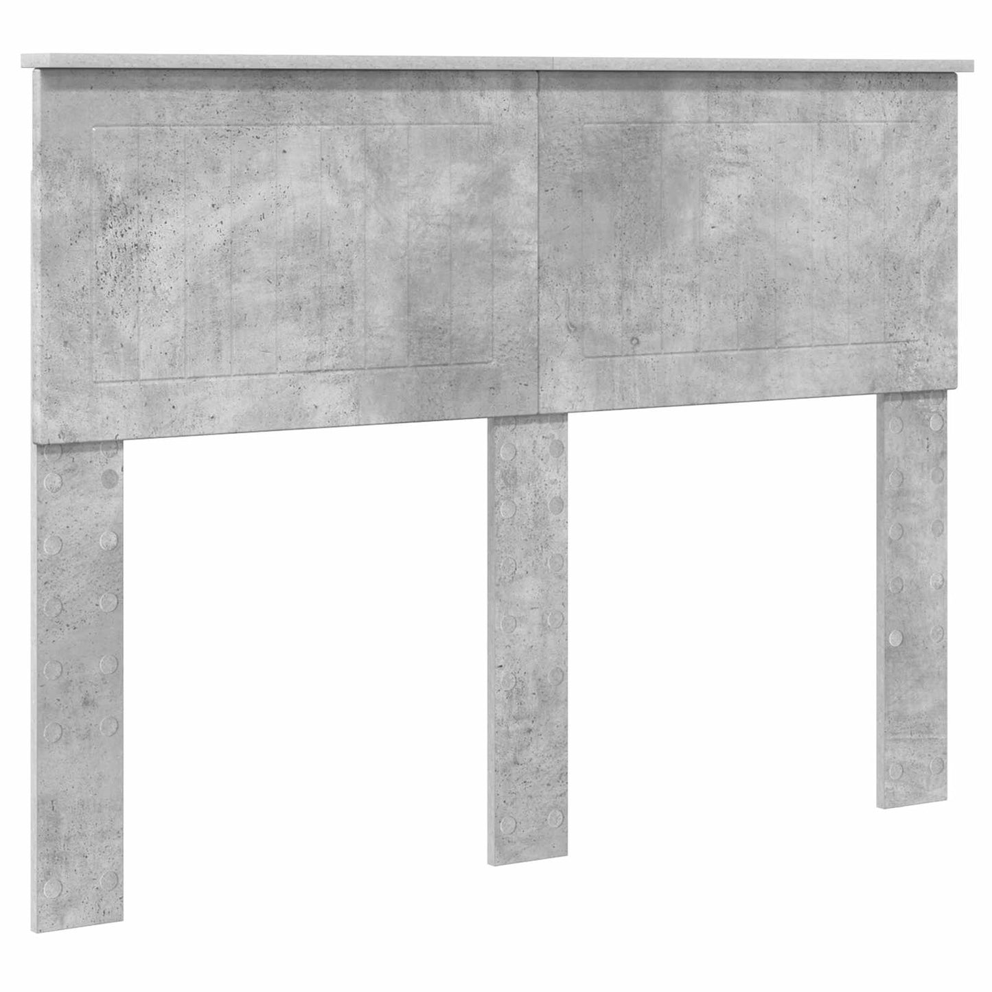 vidaXL Σκελετός Κρεβατιού Σκυρόδεμα 120 x 200 cm Στερεά ξυλεία πεύκου