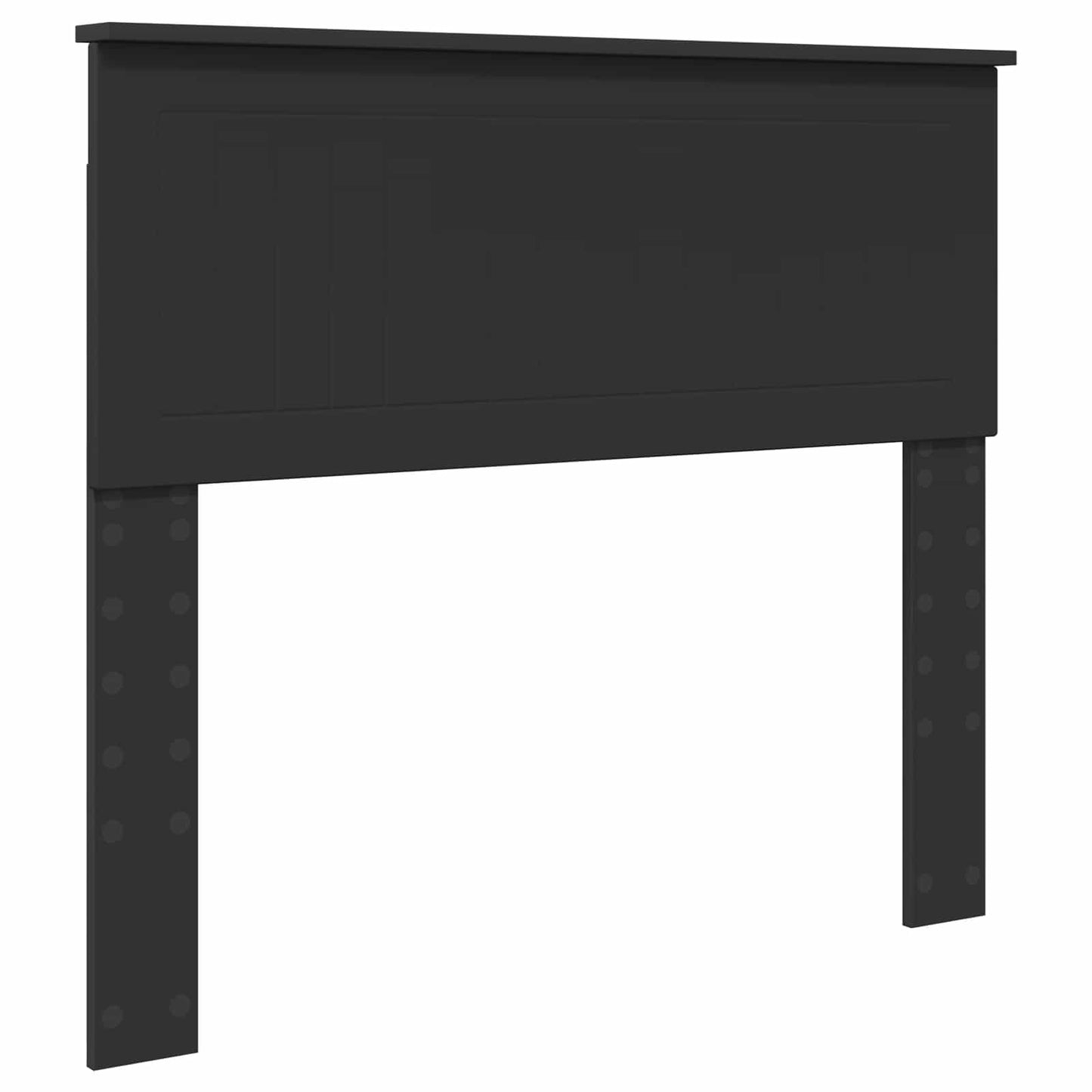 vidaXL Σκελετός Κρεβατιού Μαύρο 100 x 200 cm Στερεά ξυλεία πεύκου