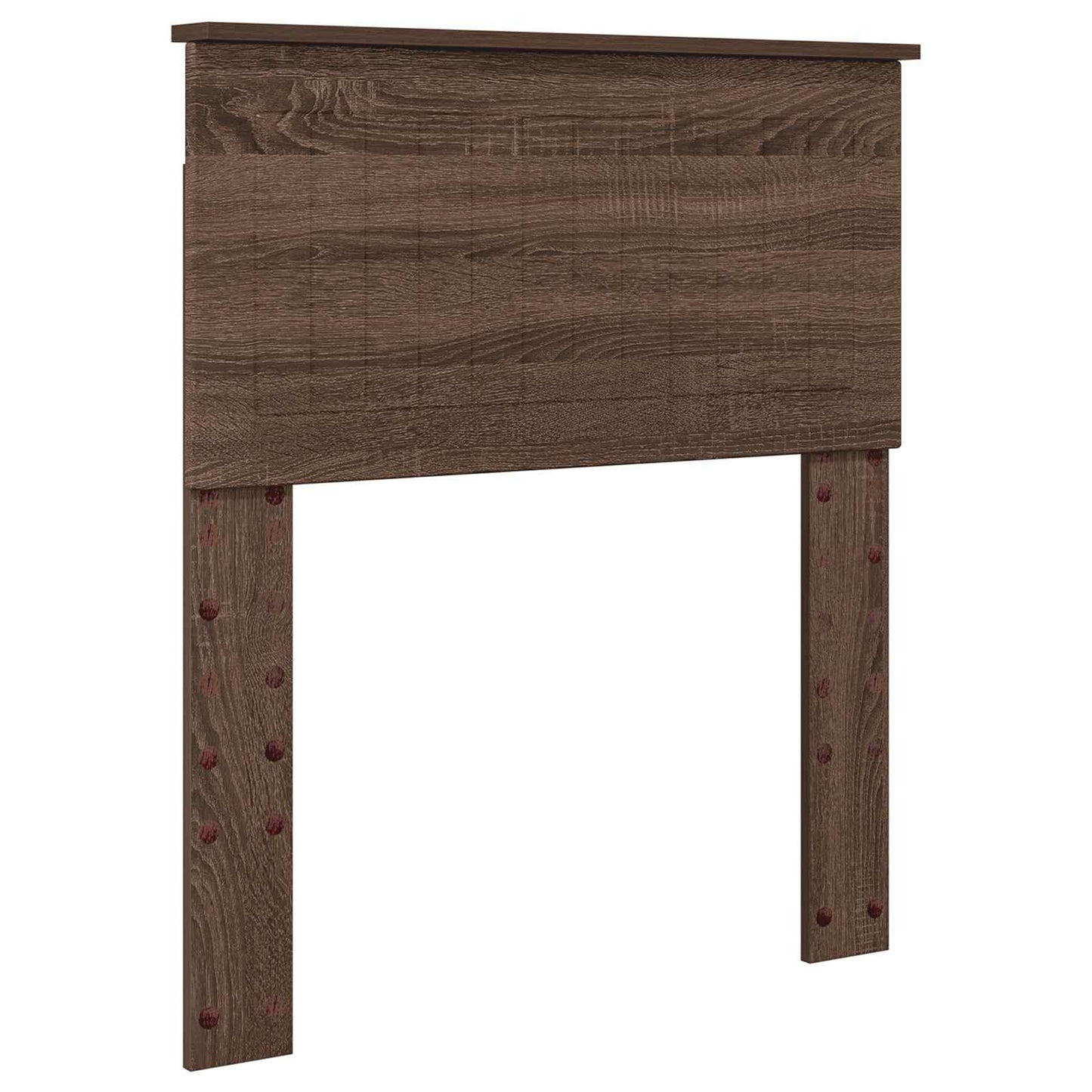 vidaXL Σκελετός Κρεβατιού Καφέ δρυς 75 x 190 cm Μηχανήματος Ξύλο