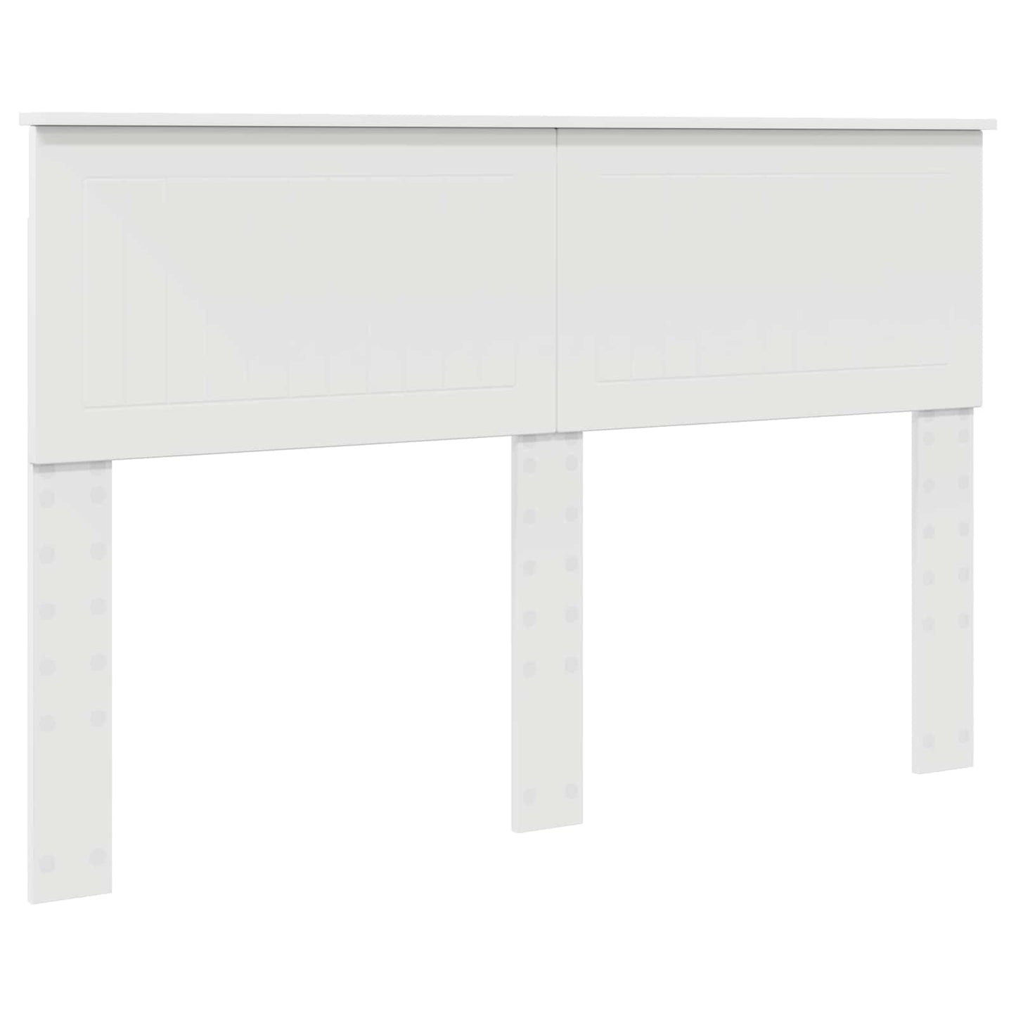 vidaXL Σκελετός Κρεβατιού Λευκό 140 x 190 cm Επεξεργασμένο ξύλο