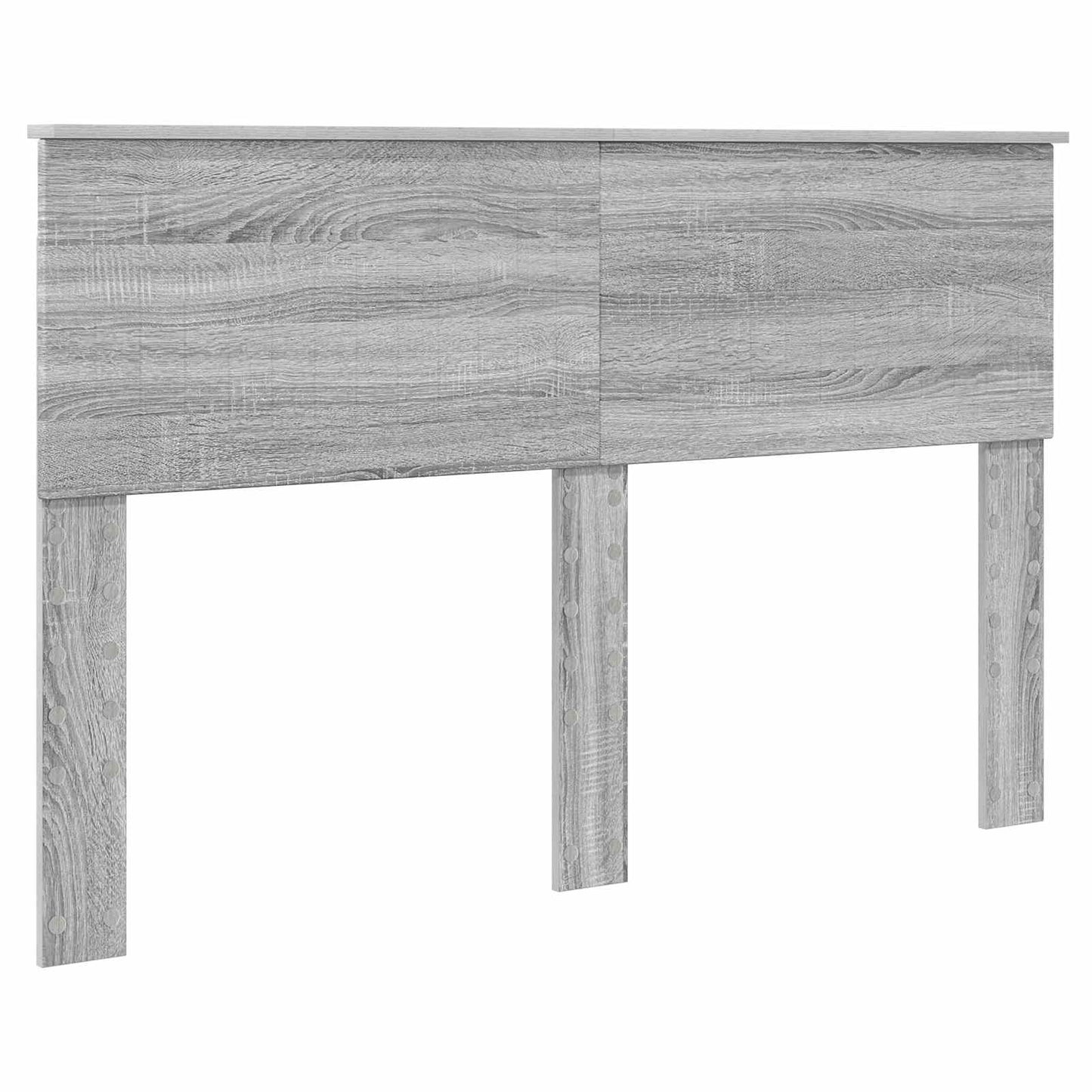 vidaXL Σκελετός Κρεβατιού Γκρι Sonoma 140 x 190 cm Επεξεργασμένο Ξύλο