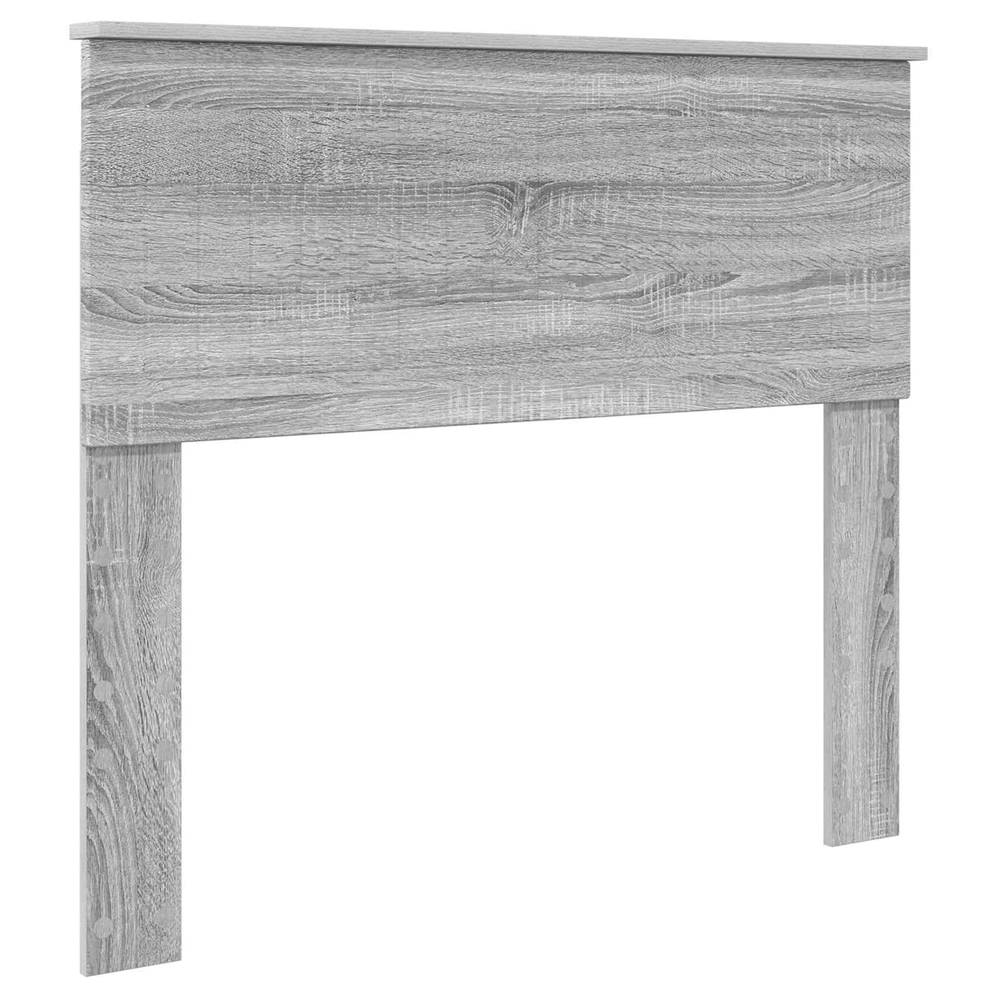 vidaXL Σκελετός Κρεβατιού Γκρι Sonoma 100 x 200 cm Επεξεργασμένο Ξύλο