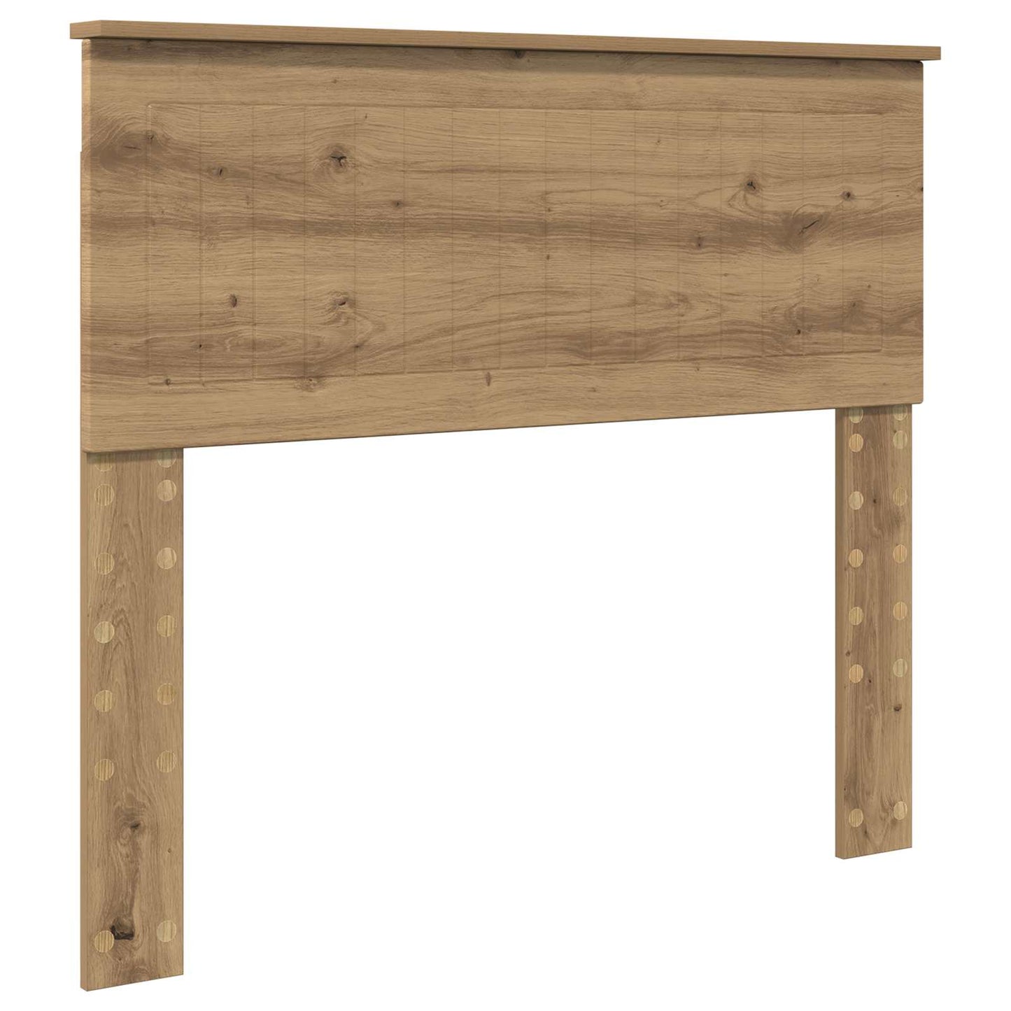 vidaXL Σκελετός Κρεβατιού Artisan Δρυς 100 x 200 cm Επεξεργασμένο Ξύλο