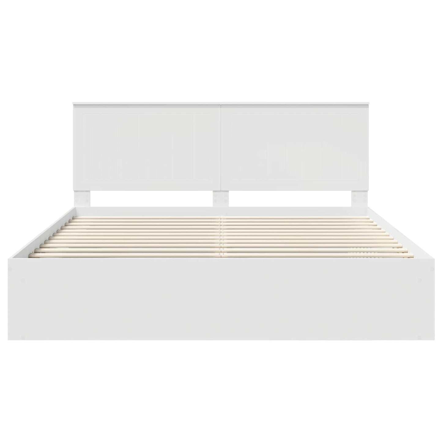 vidaXL Σκελετός Κρεβατιού Λευκό 180 x 200 cm Στερεά ξυλεία πεύκου