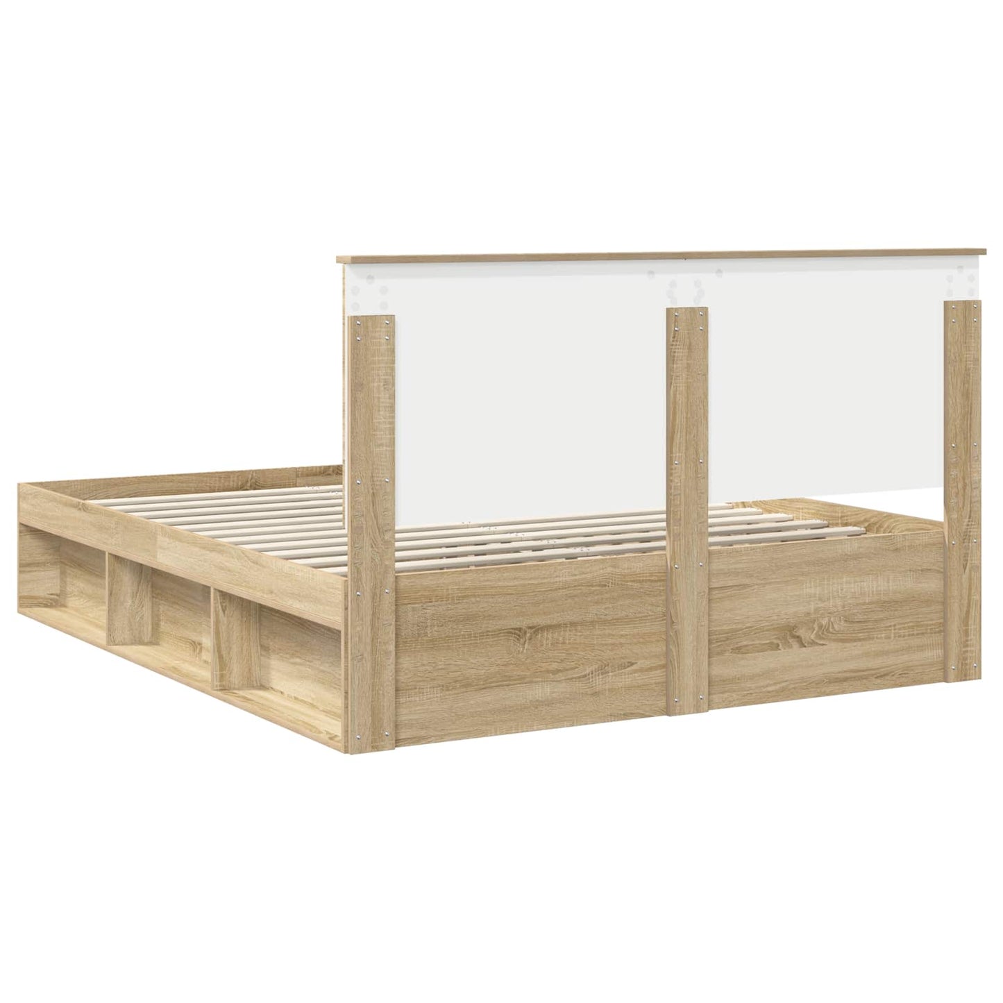 vidaXL Σκελετός Κρεβατιού Σονόμα 160 x 200 cm Στερεά ξυλεία πεύκου