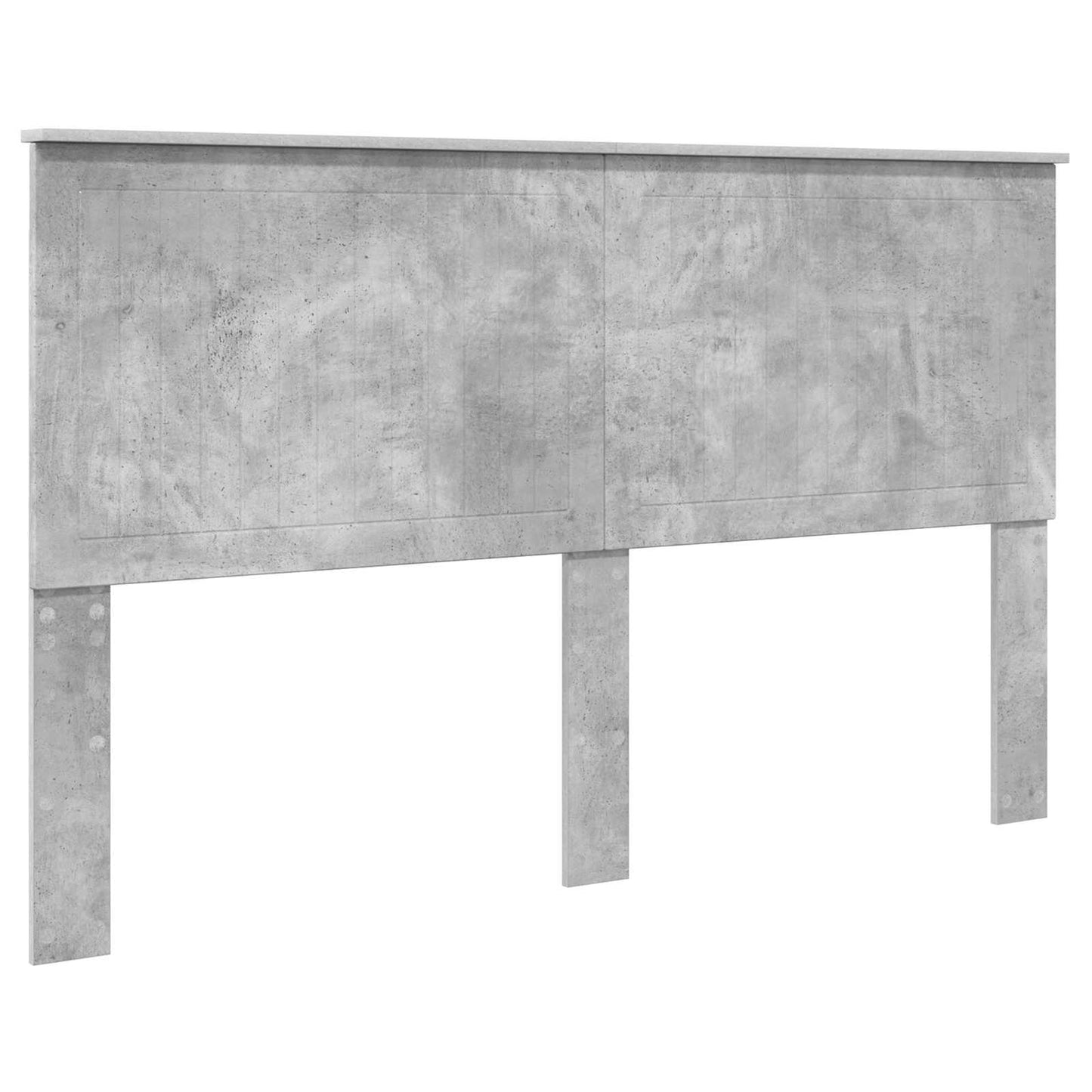 vidaXL Σκελετός Κρεβατιού Σκυρόδεμα 160 x 200 cm Στερεά ξυλεία πεύκου
