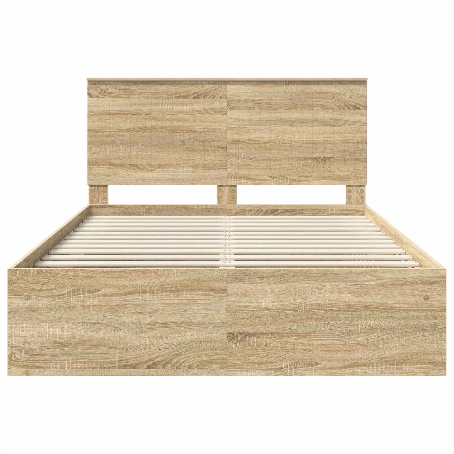 vidaXL Σκελετός Κρεβατιού Σονόμα 140 x 200 cm Στερεά ξυλεία πεύκου