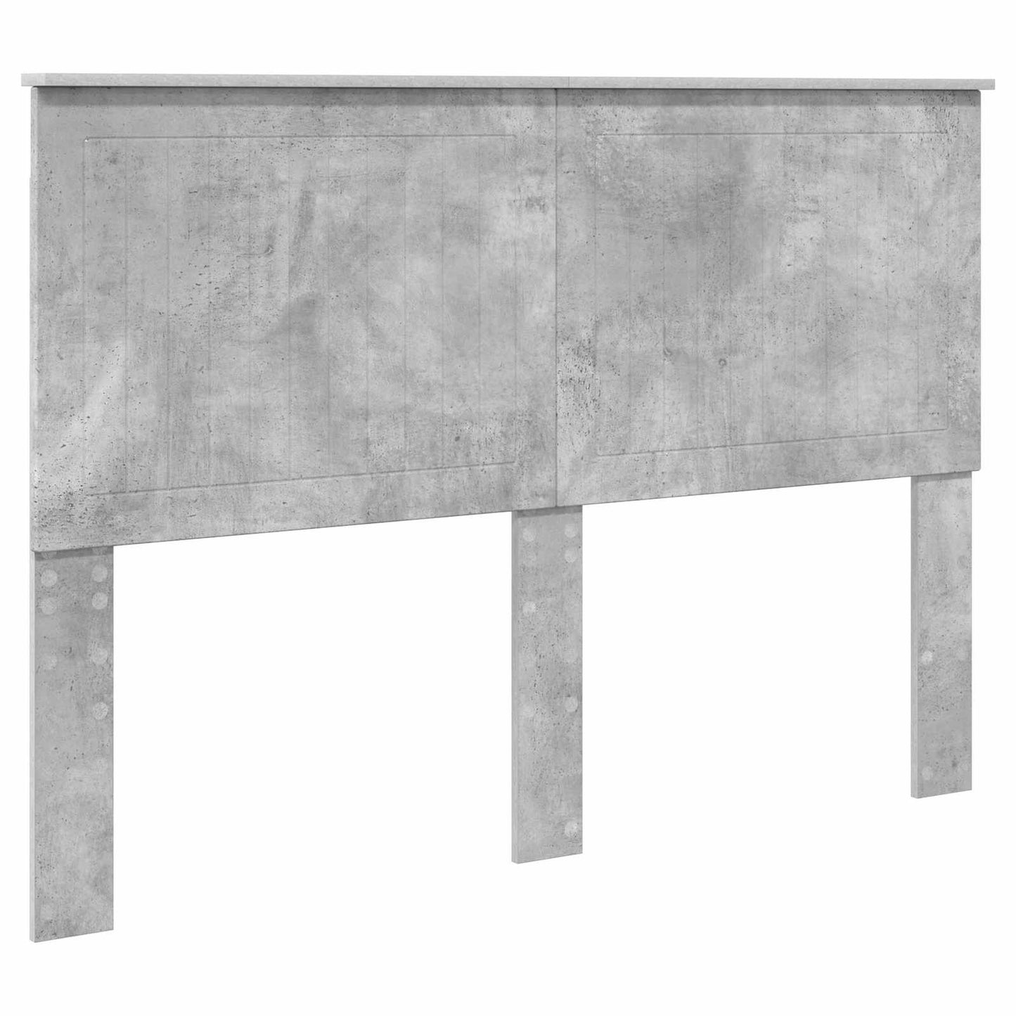 vidaXL Σκελετός Κρεβατιού Σκυρόδεμα 140 x 200 cm Στερεά ξυλεία πεύκου