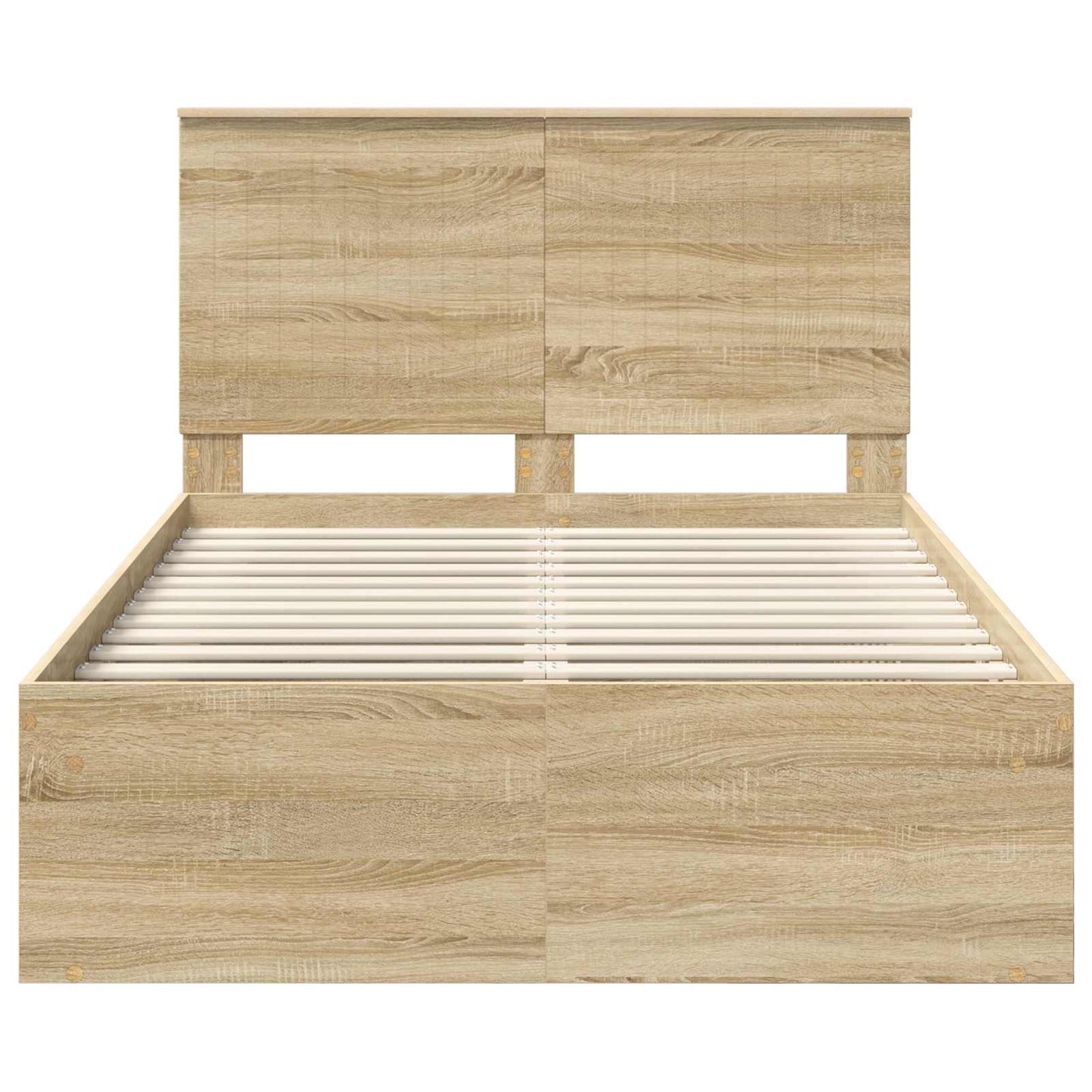 vidaXL Σκελετός Κρεβατιού Σονόμα 120 x 200 cm Στερεά ξυλεία πεύκου