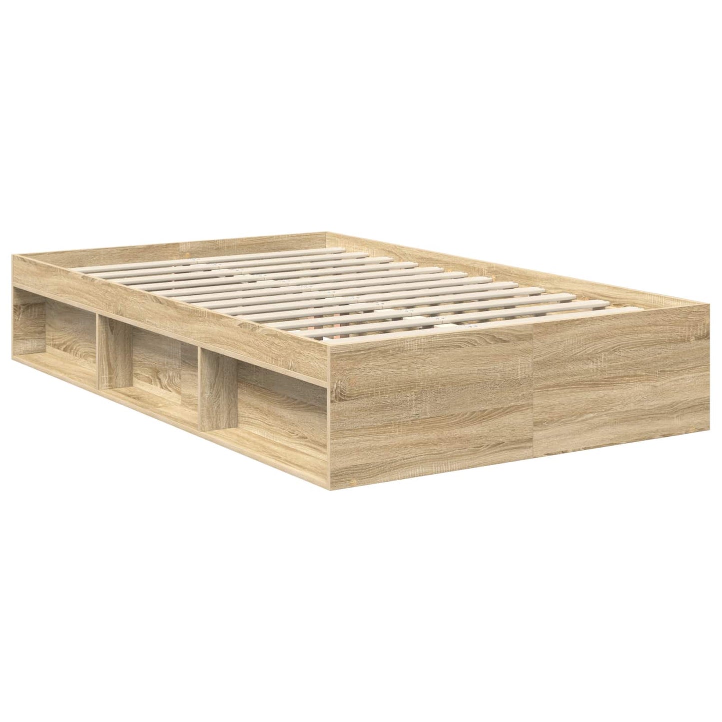 vidaXL Σκελετός Κρεβατιού Σονόμα 120 x 190 cm Στερεά ξυλεία πεύκου