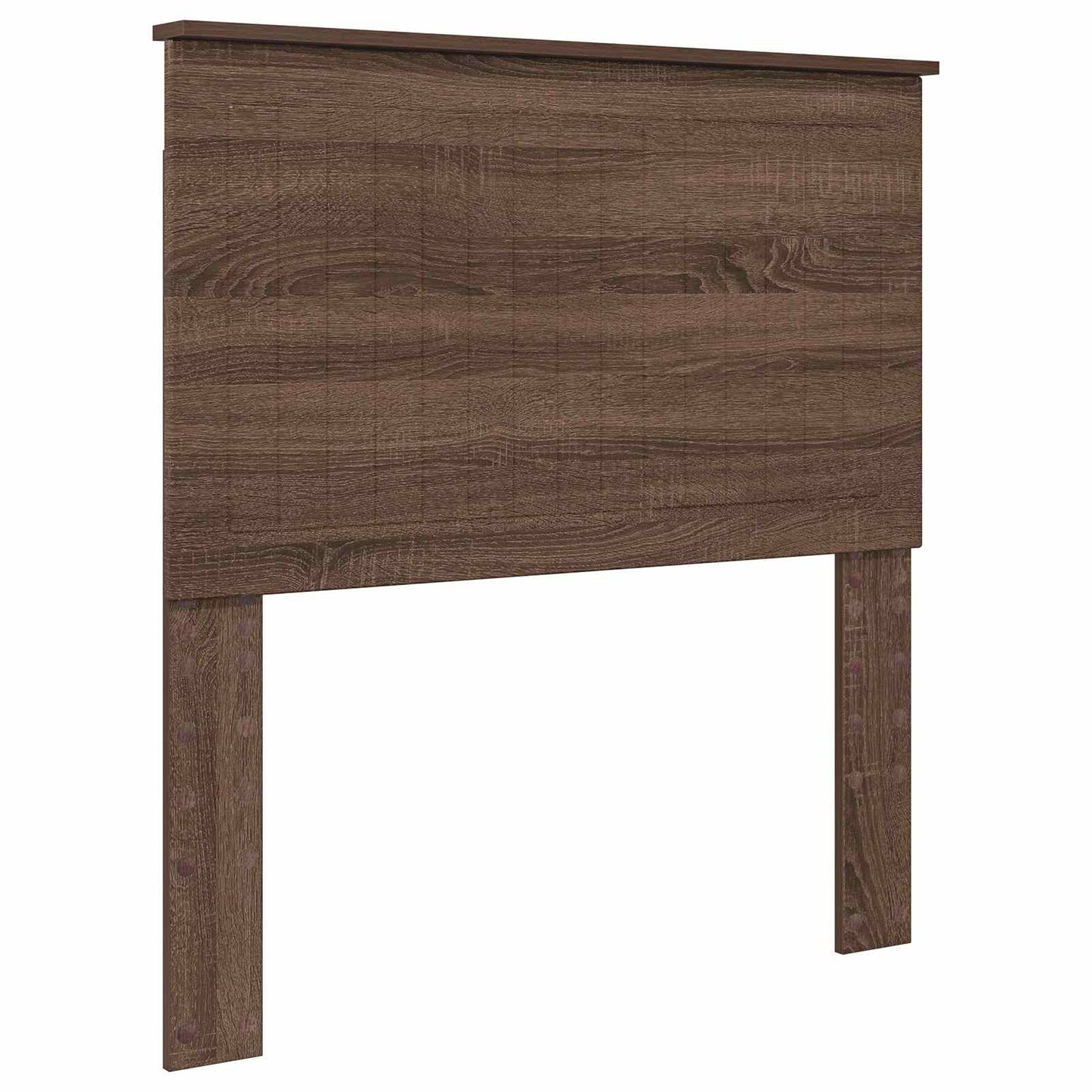 vidaXL Σκελετός Κρεβατιού Καφέ δρυς 90 x 190 cm Στερεά ξυλεία πεύκου