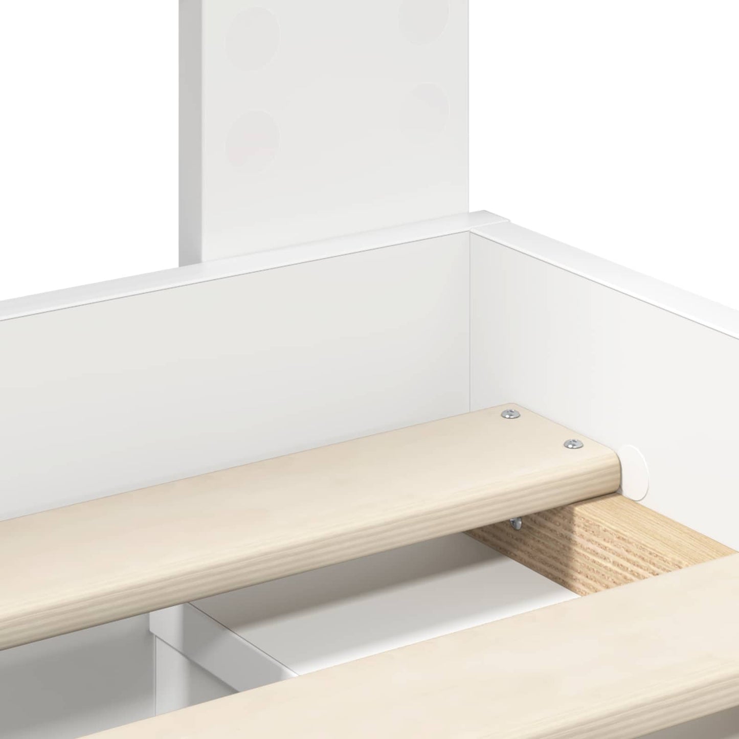 vidaXL Σκελετός Κρεβατιού Λευκό 75 x 190 cm Στερεά ξυλεία πεύκου