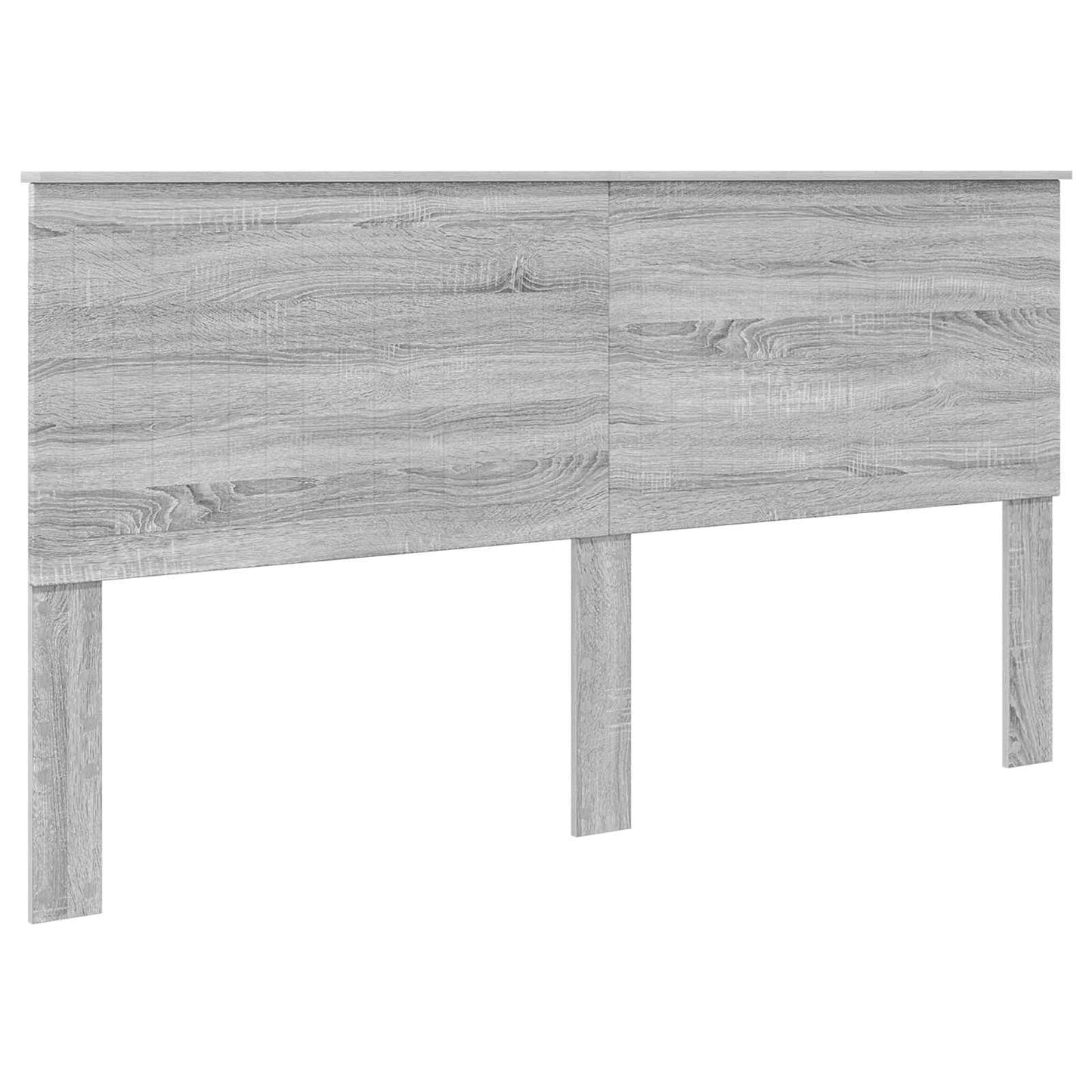 vidaXL Σκελετός Κρεβατιού Γκρίζο Σονομα 180 x 200 cm Μηχανήματος Ξύλο